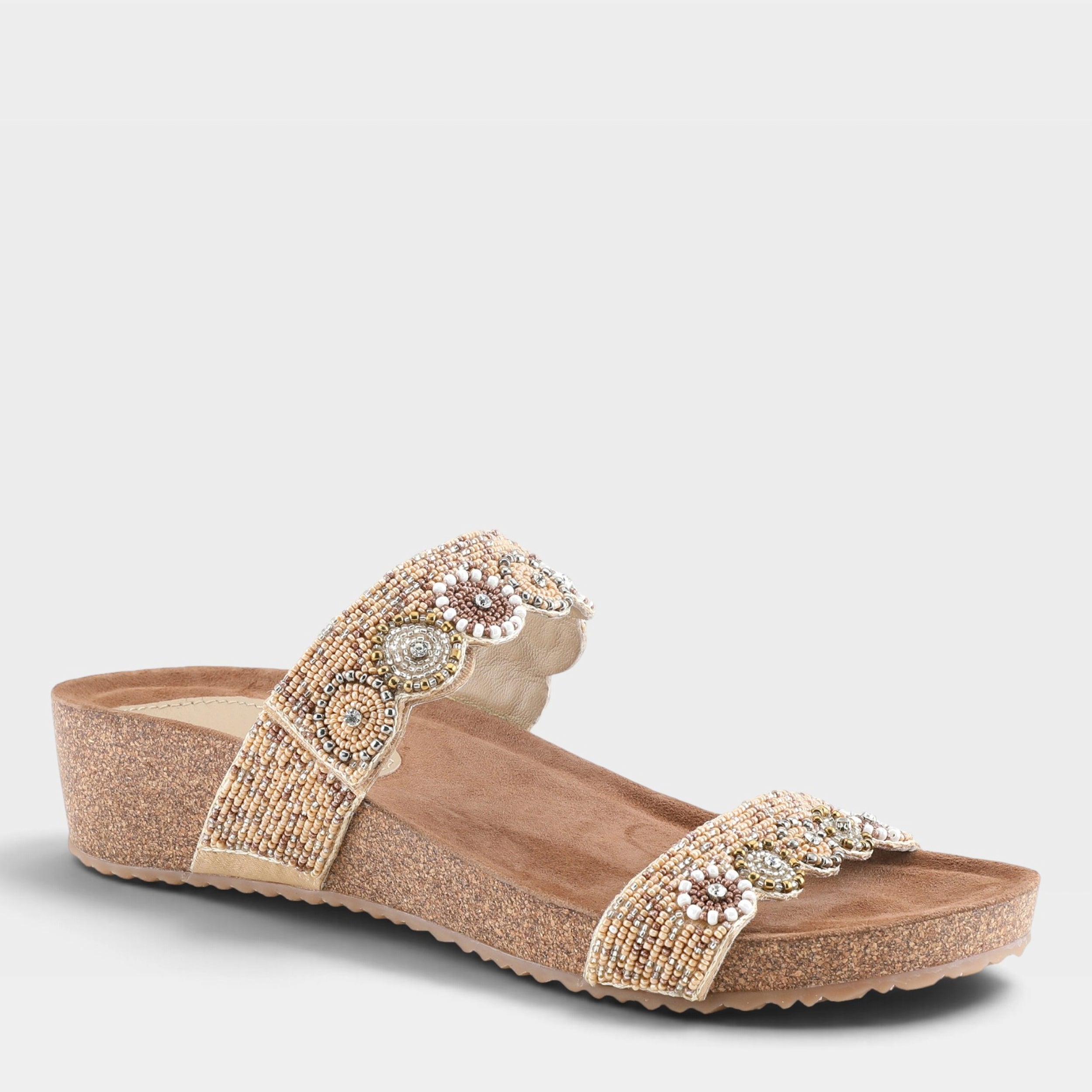 Azura Bahama Tan Multi Sandal