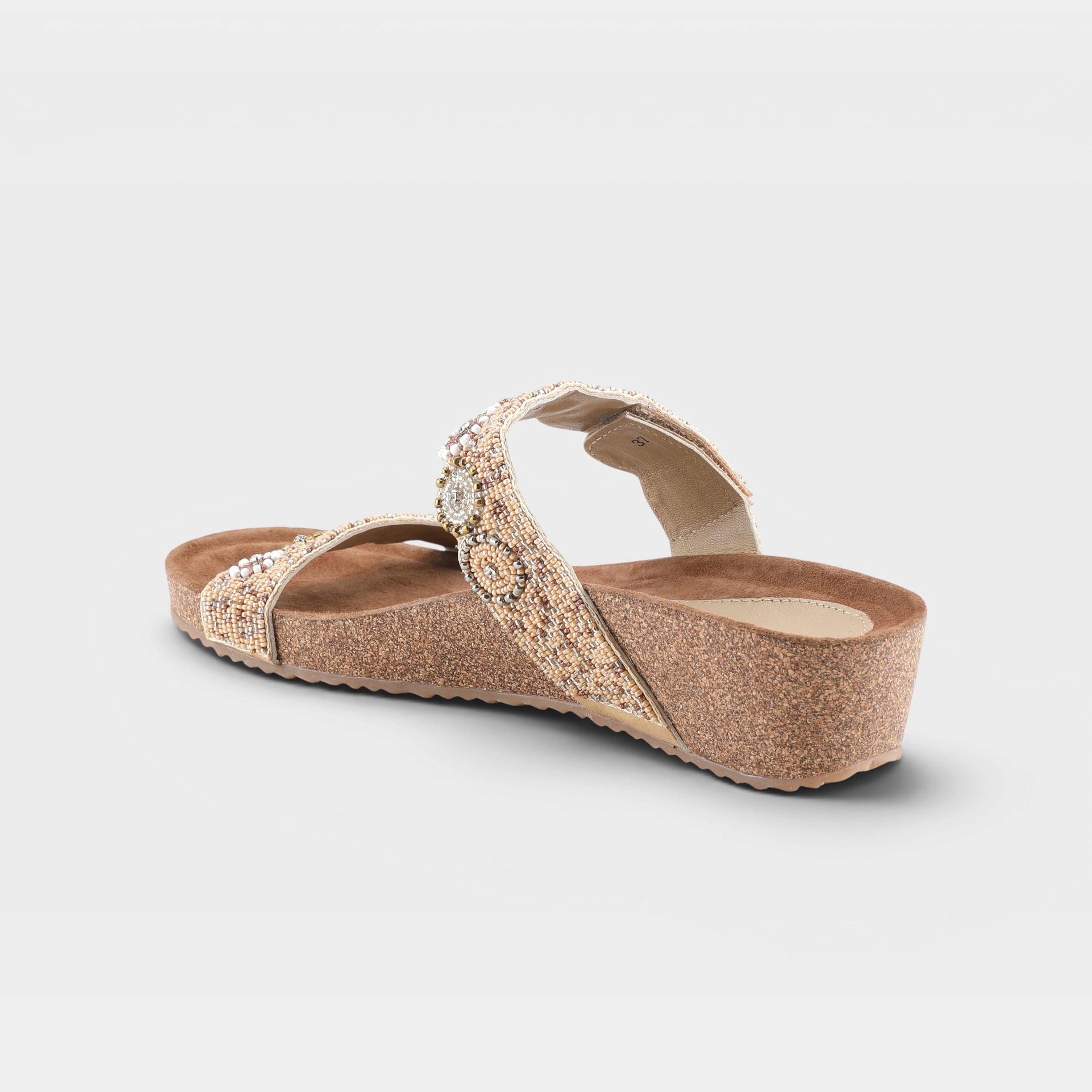 Azura Bahama Tan Multi Sandal