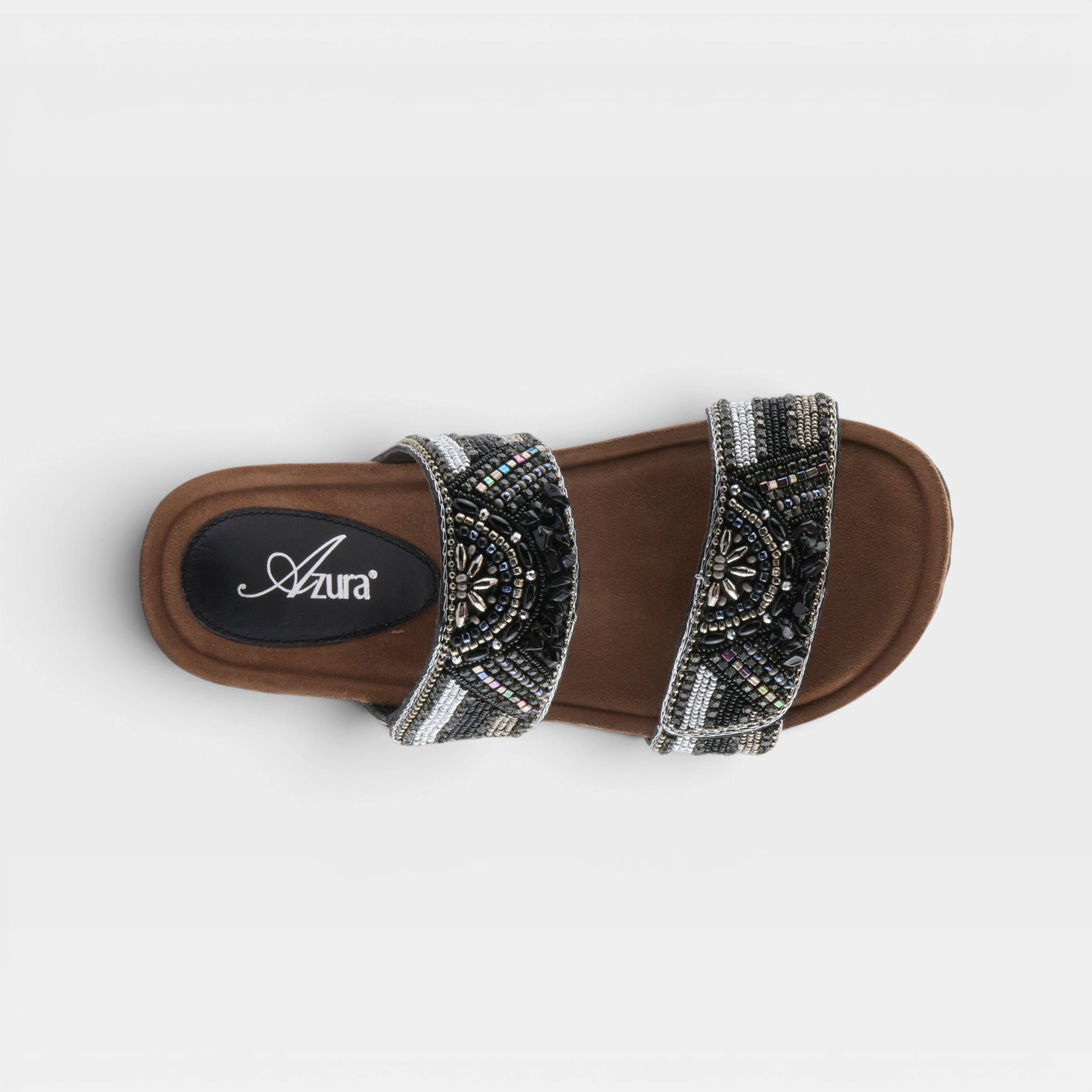 Azura Bahamian Black Multi Sandal