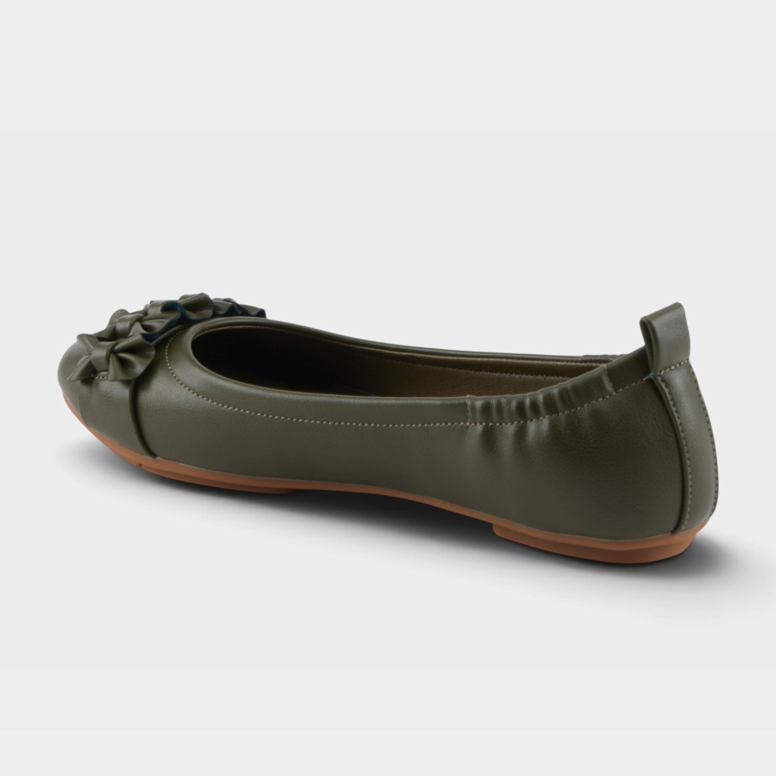 Patrizia Ballay Olive Green Shoe