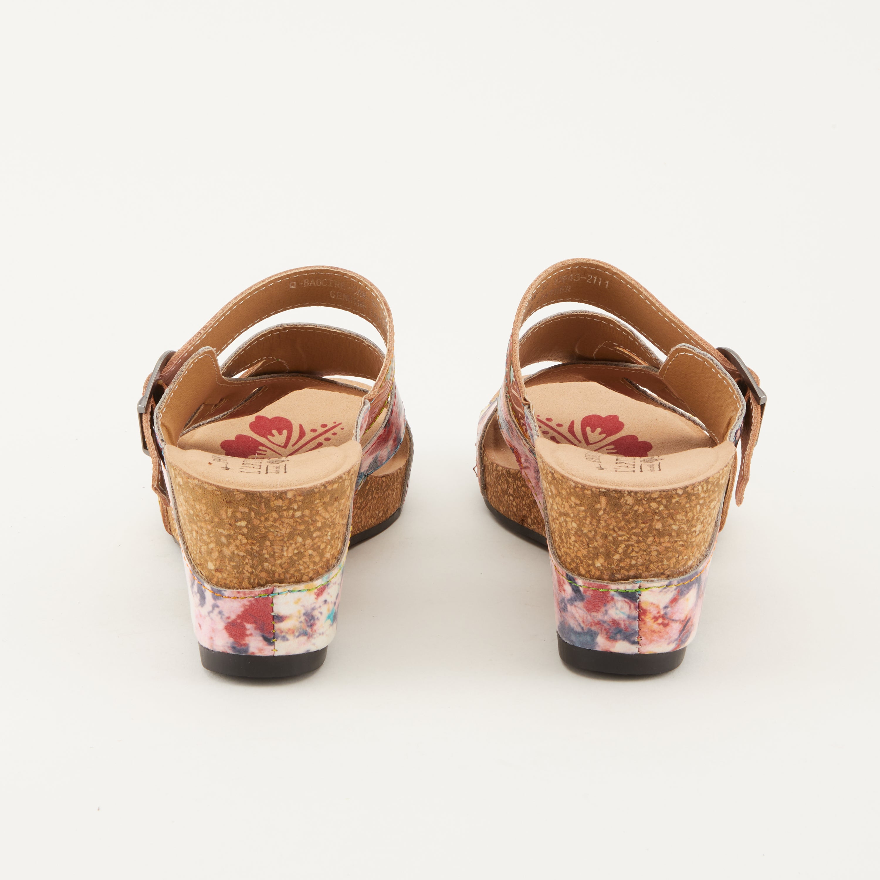 L'Artiste L'ARTISTE BAOCIRE SLIDE SANDALS sandal in camel multi with handcrafted leather design