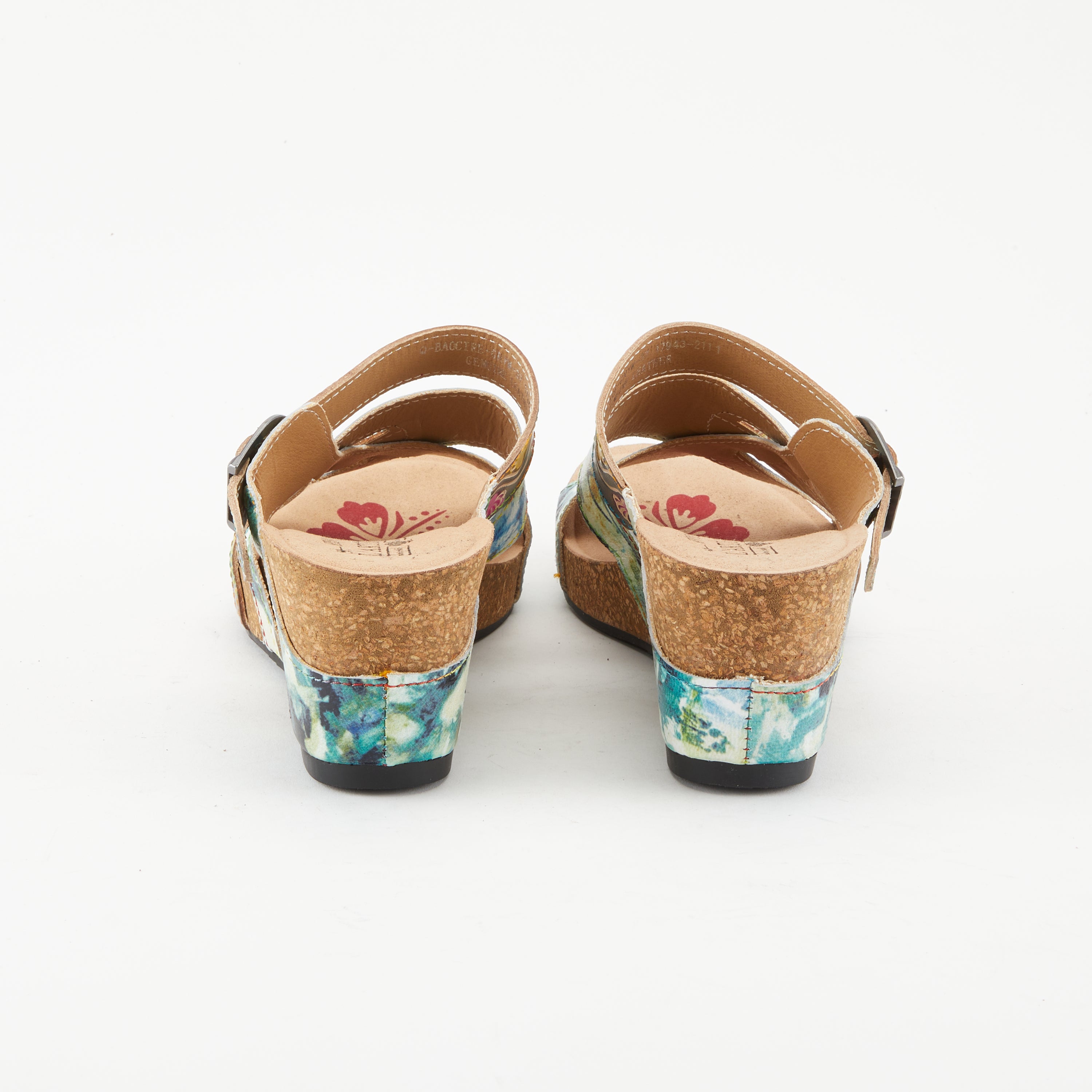 L'Artiste L'ARTISTE BAOCIRE SLIDE SANDALS sandal in camel multi with handcrafted leather design