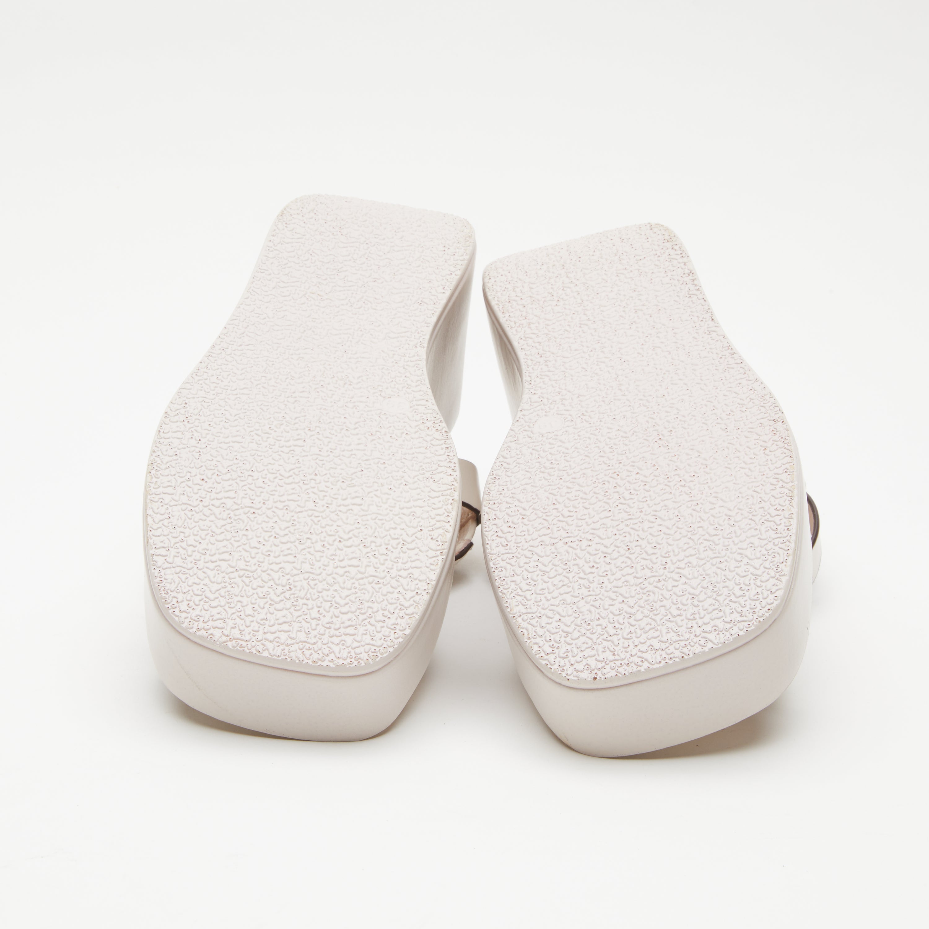 Azura Barbay Slingback women's wedge sandal in bone with leather upper and buckle detail