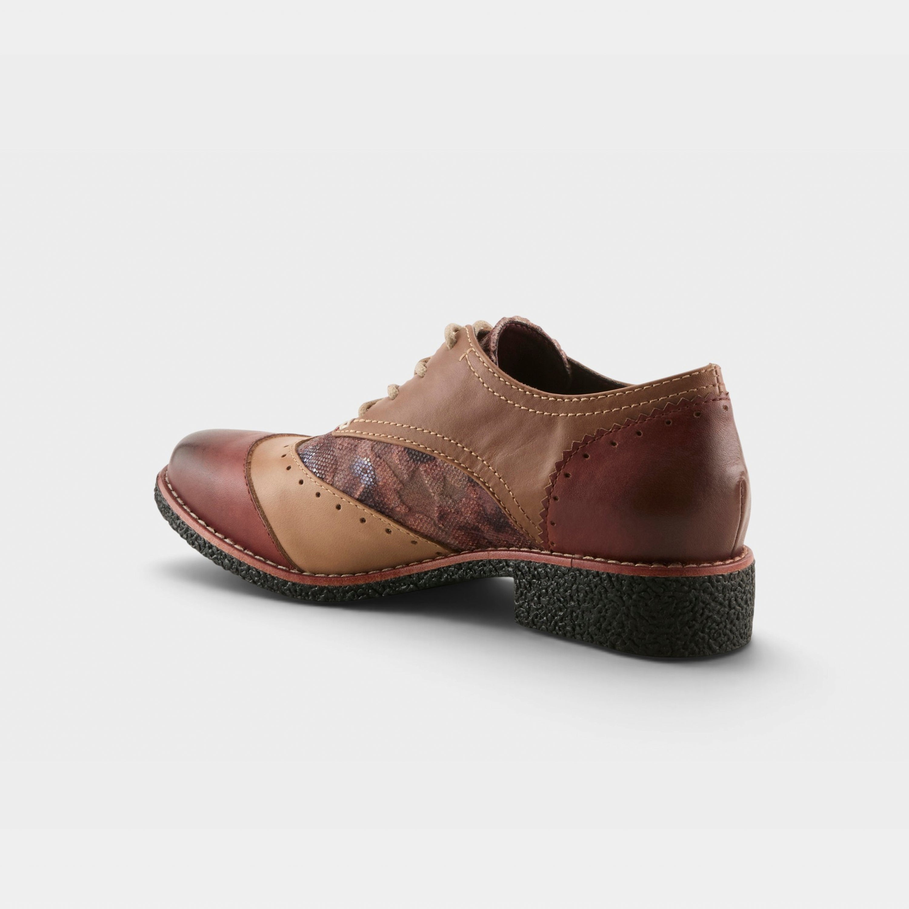 L'Artiste Bargiasti-Flo shoes in Brown Multi, alternate angle view