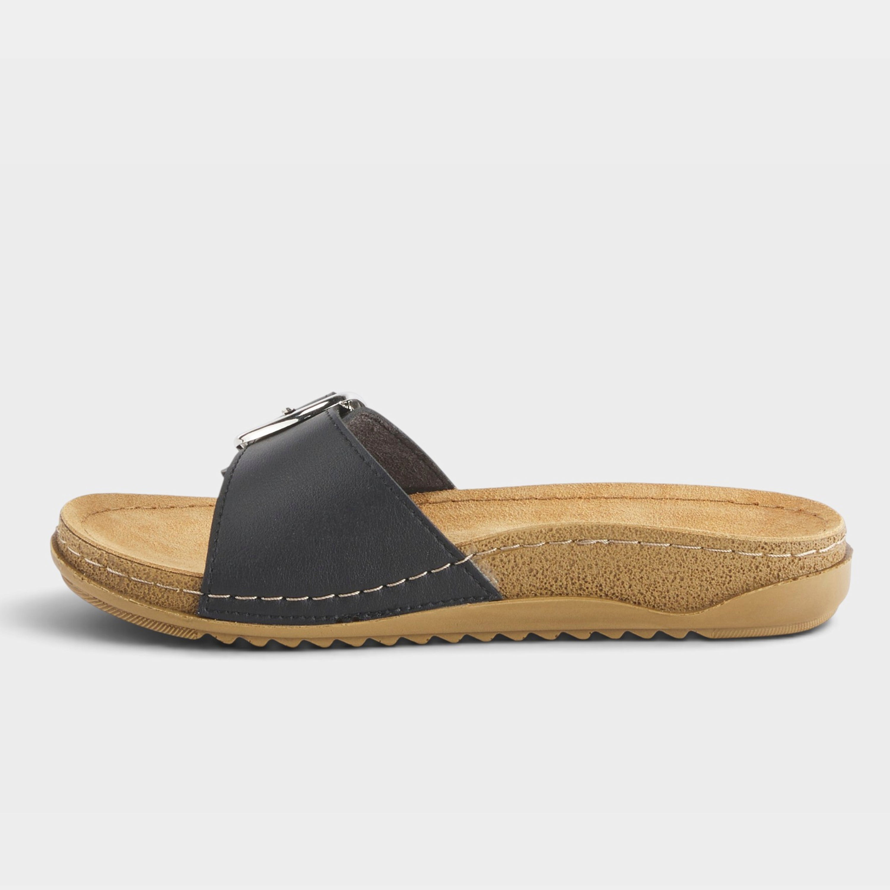 Flexus Baronca Black Sandal