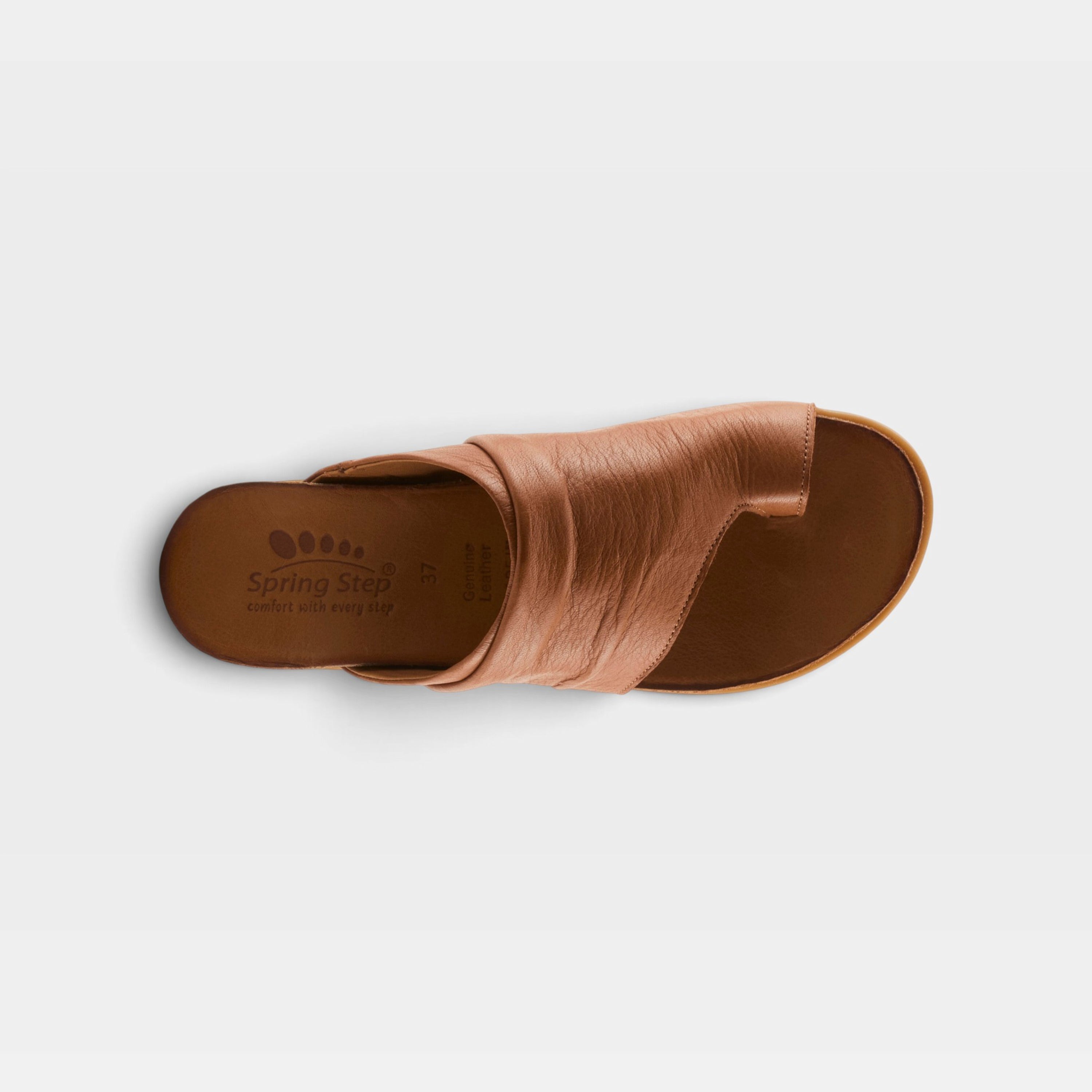 Spring Step Bates Camel Sandal