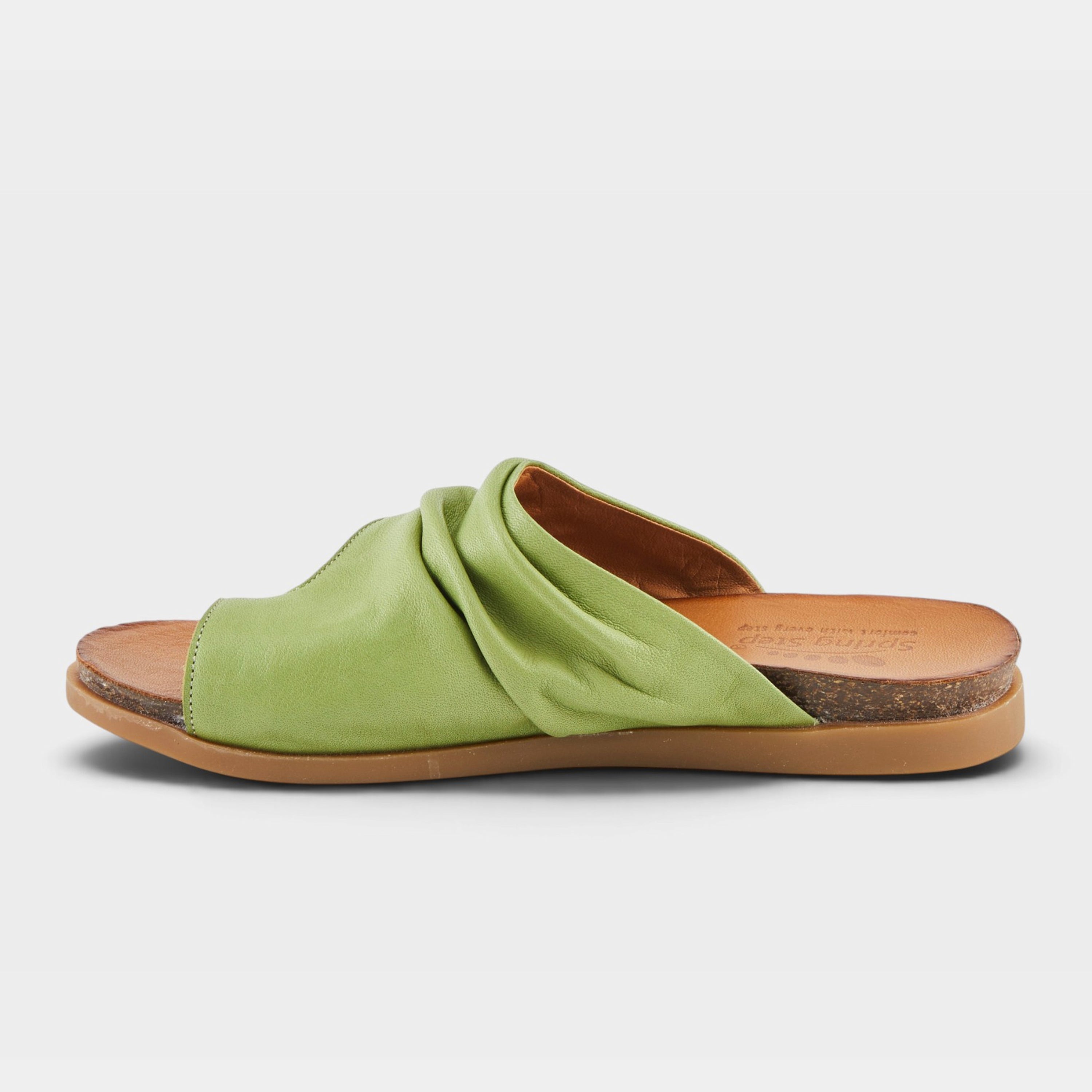 Spring Step Bates Green Sandal