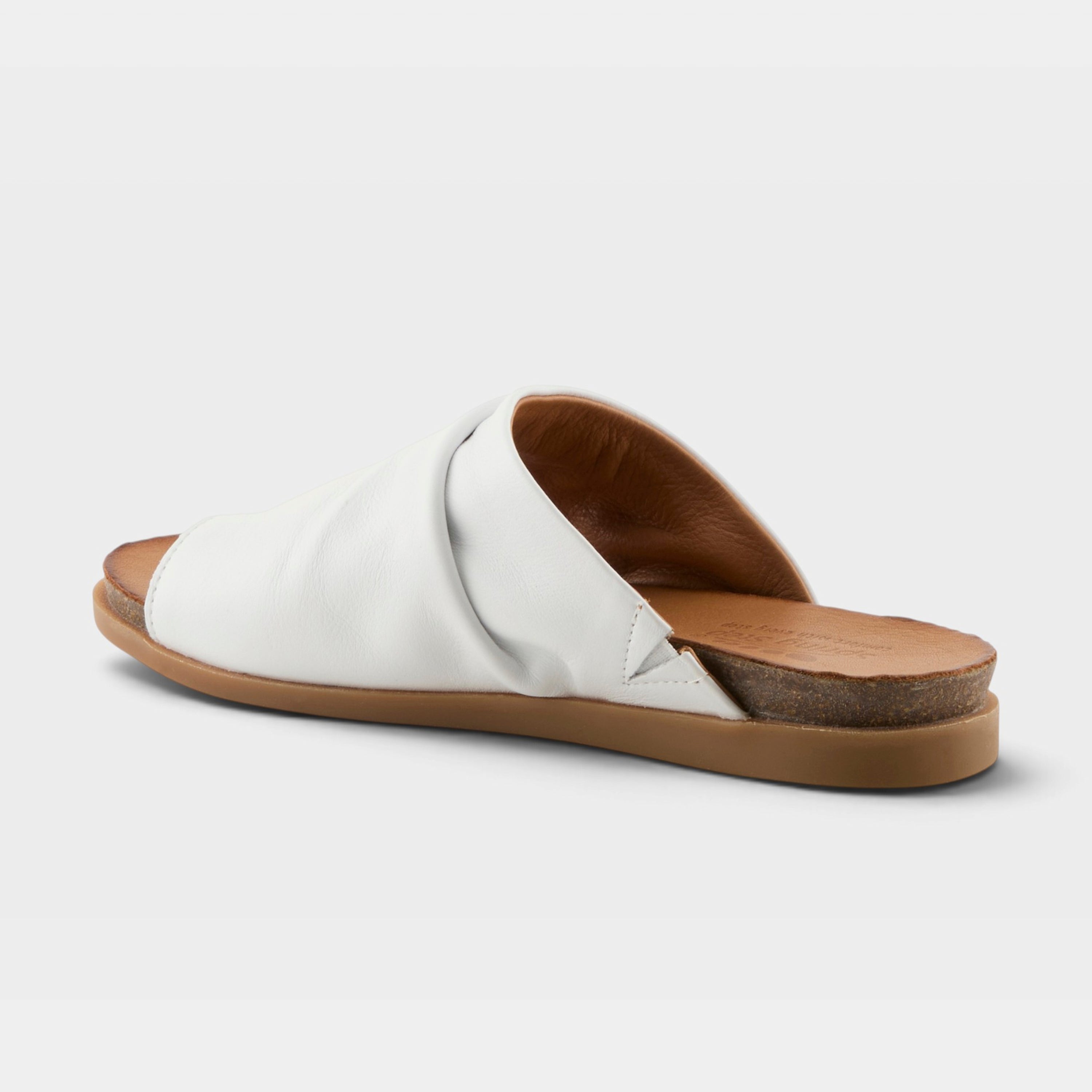 Spring Step Bates White Sandal