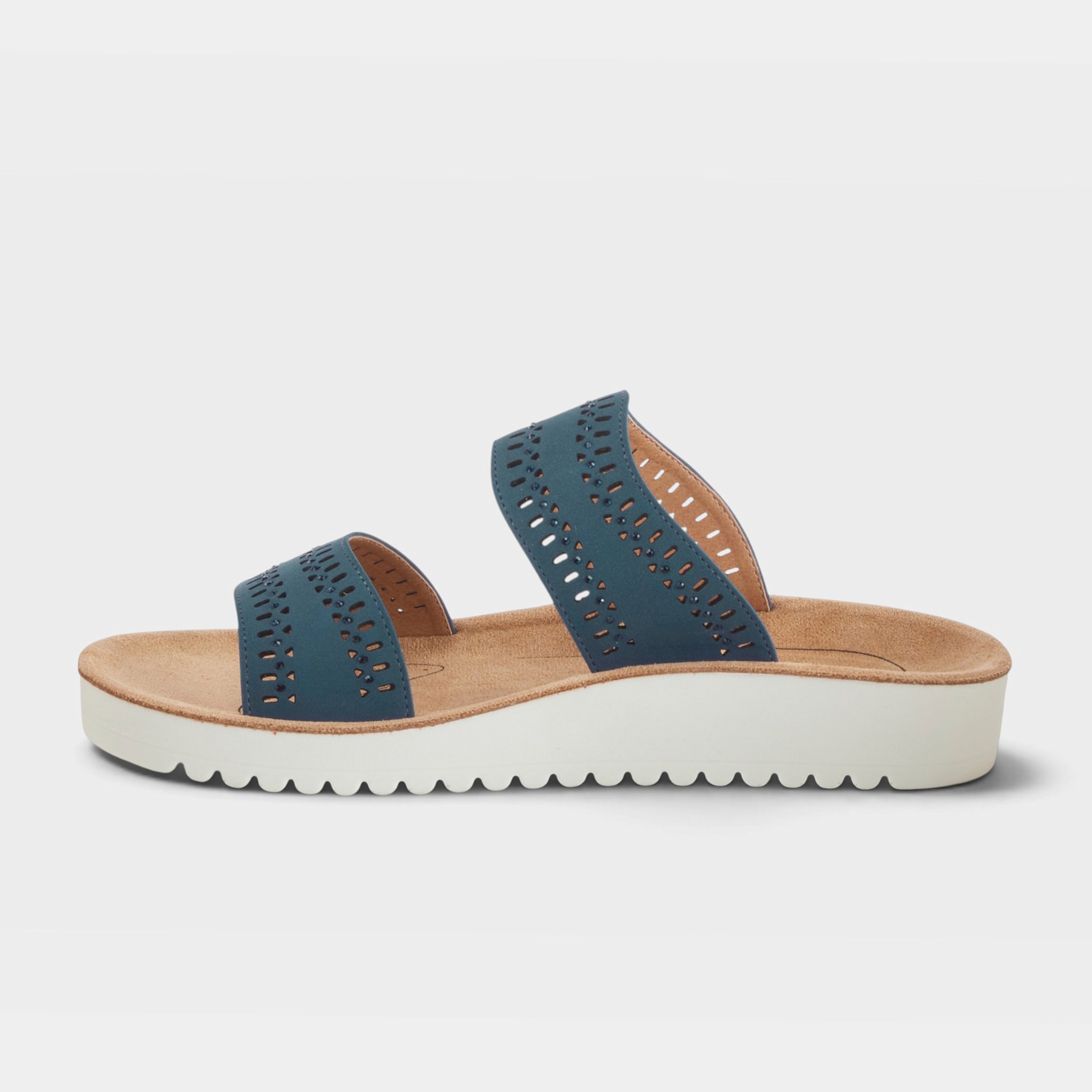 Flexus Bayshore Navy Sandal