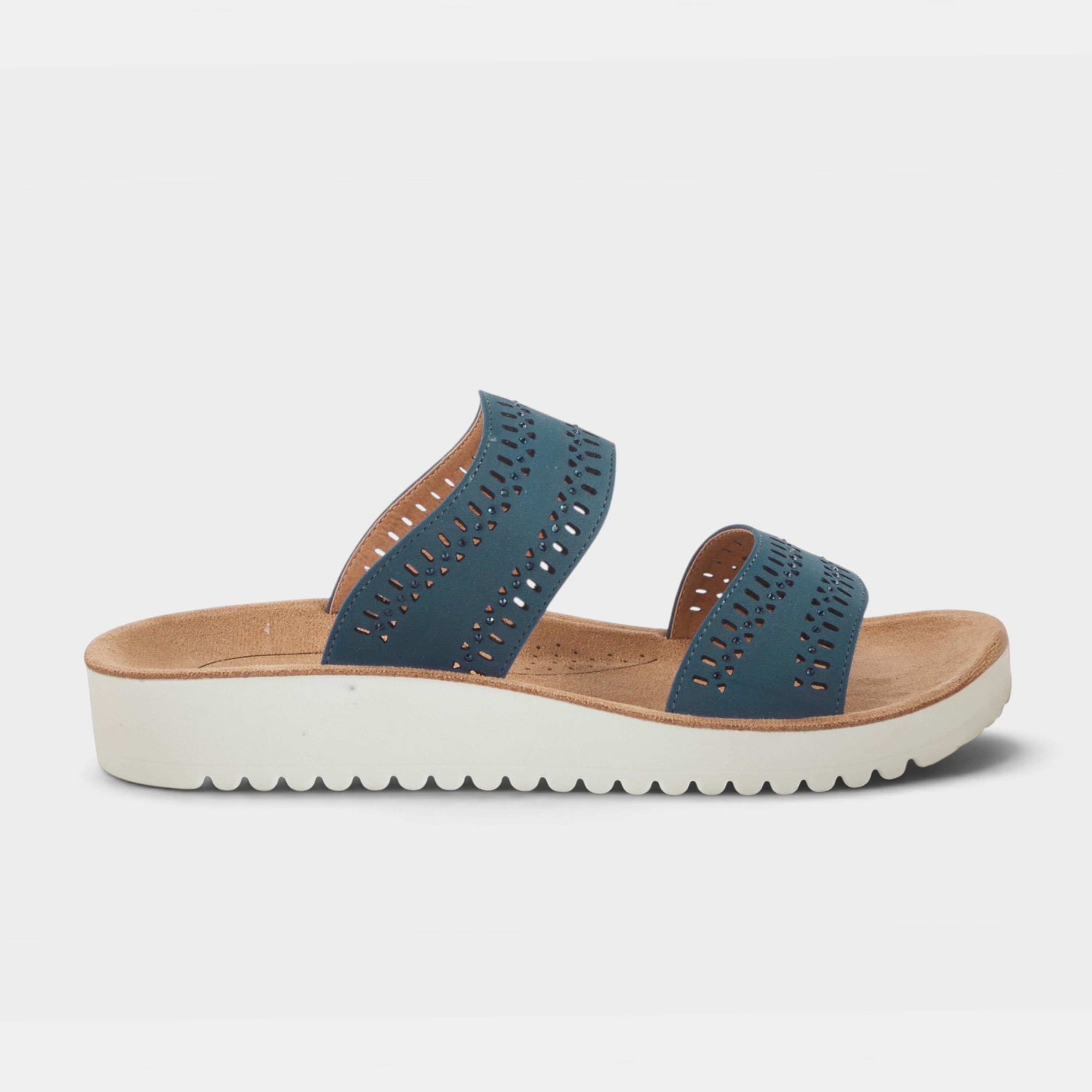 Flexus Bayshore Navy Sandal