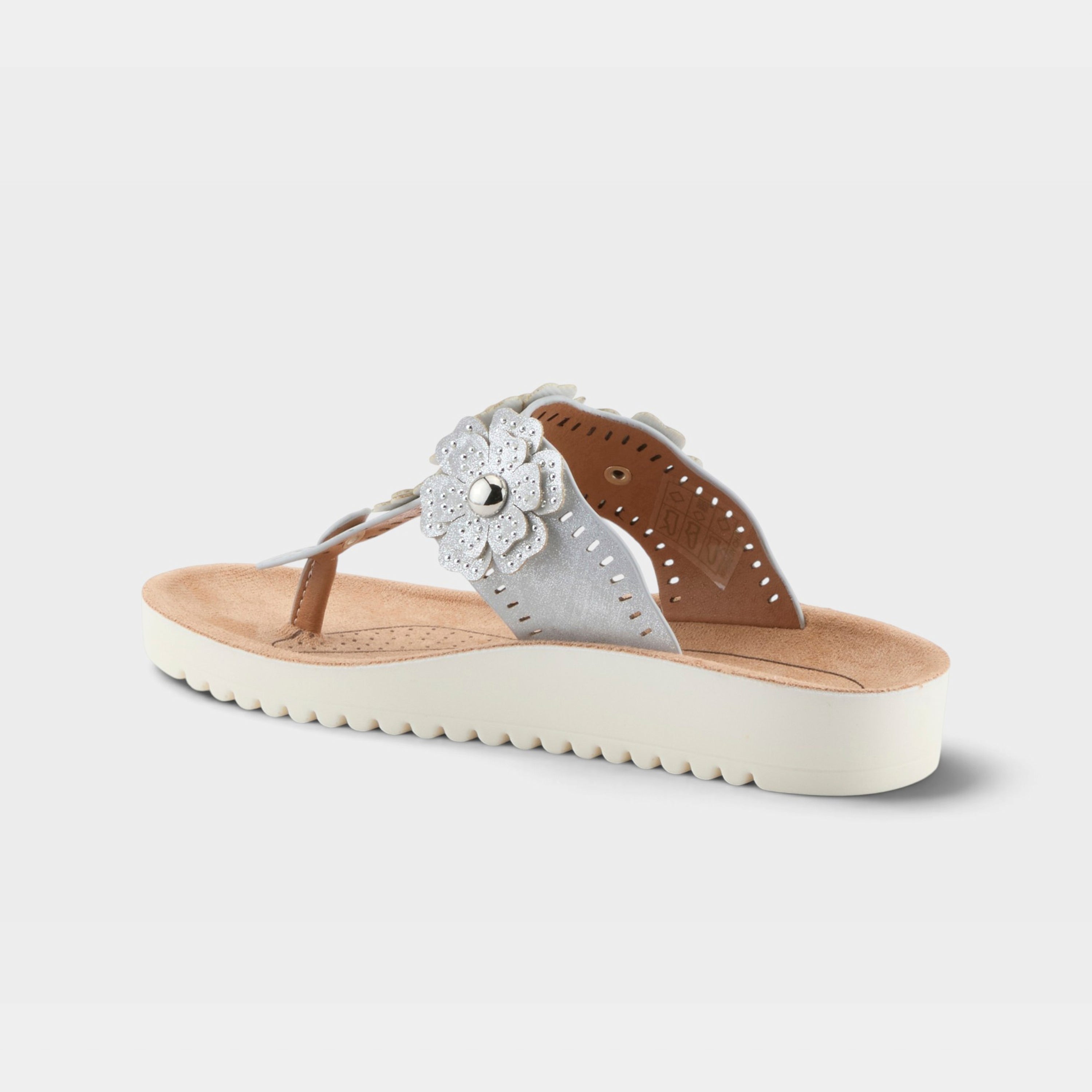 Flexus Bayview Silver Sandal
