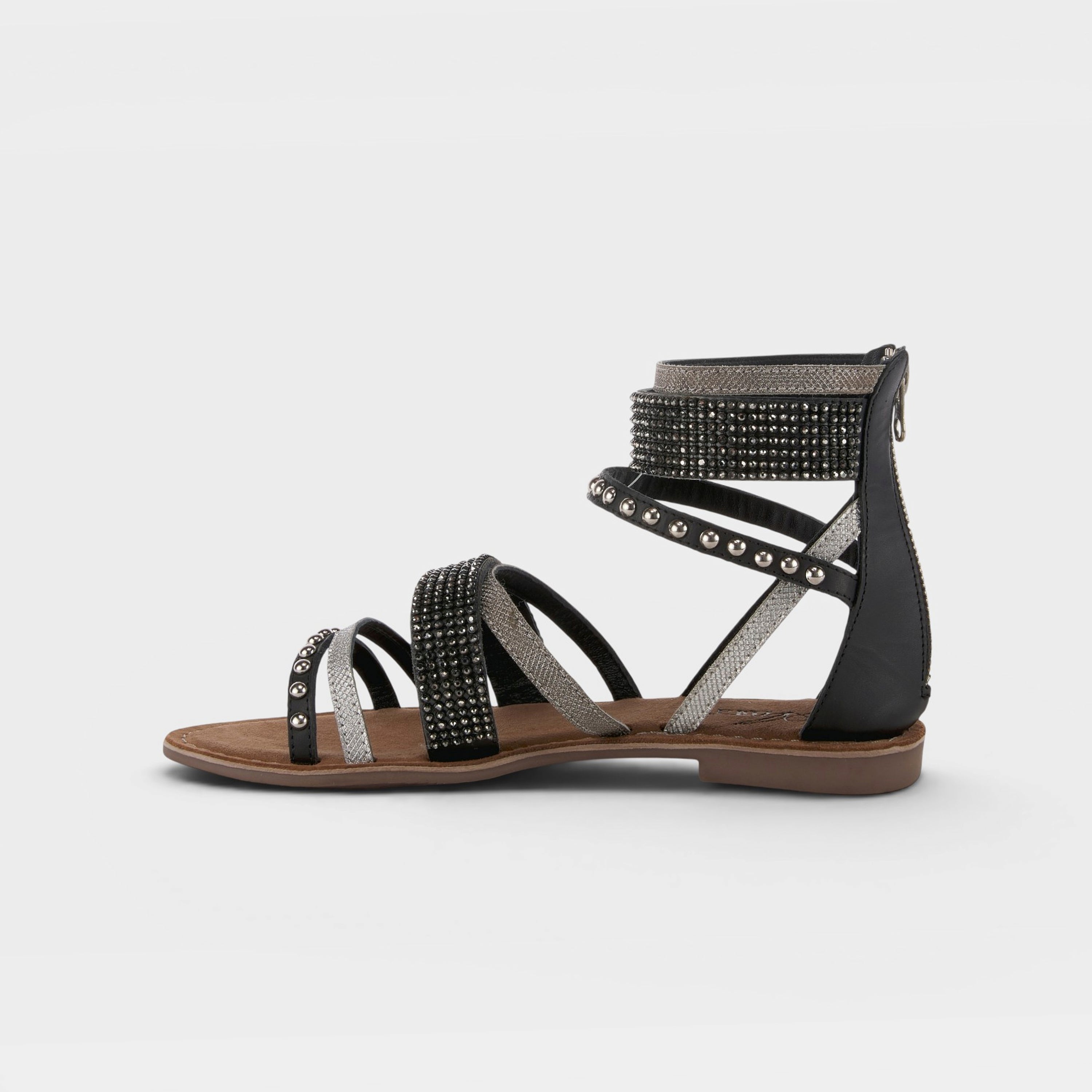 Azura Belalia Black Multi Sandal