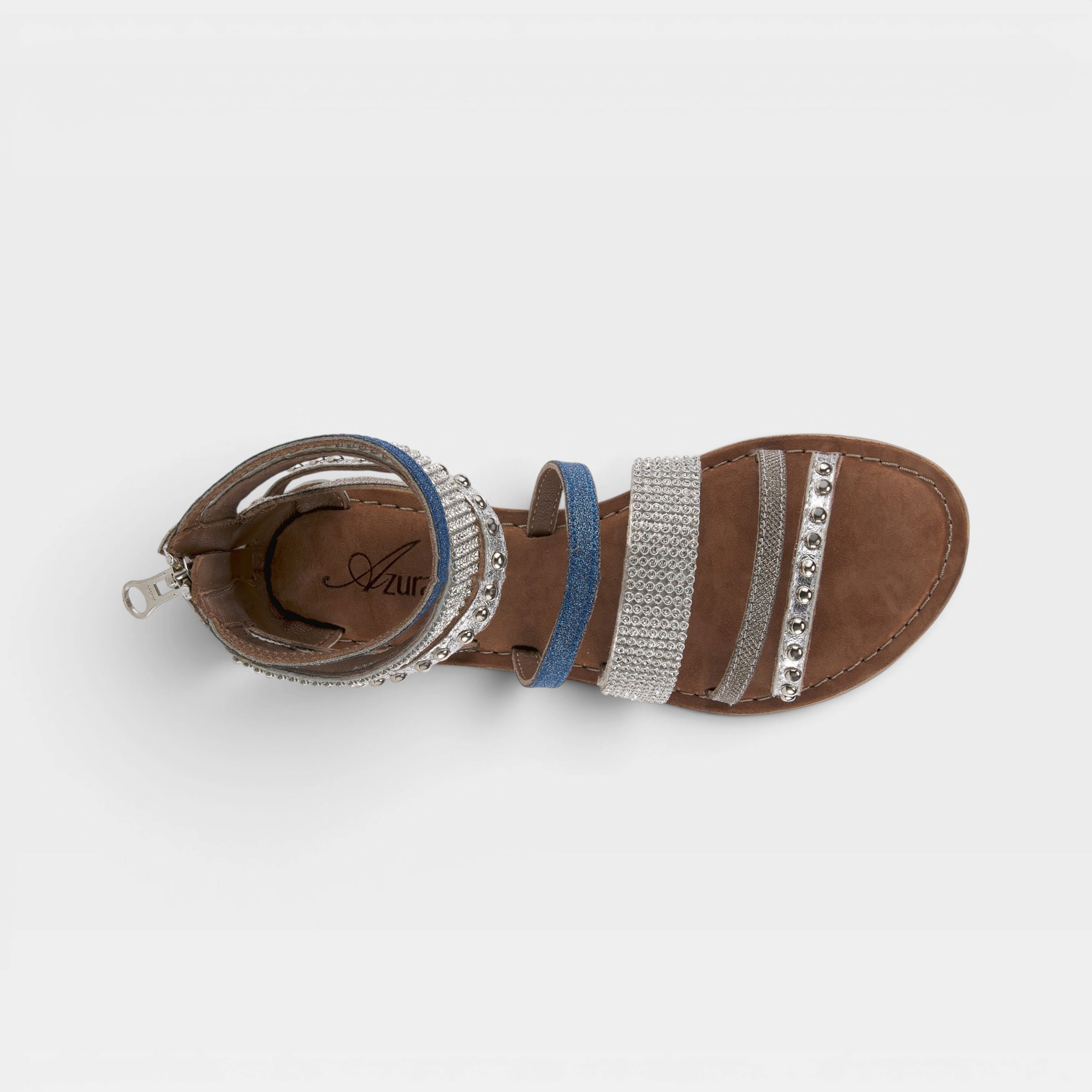 Azura Belalia Silver Multi Sandal