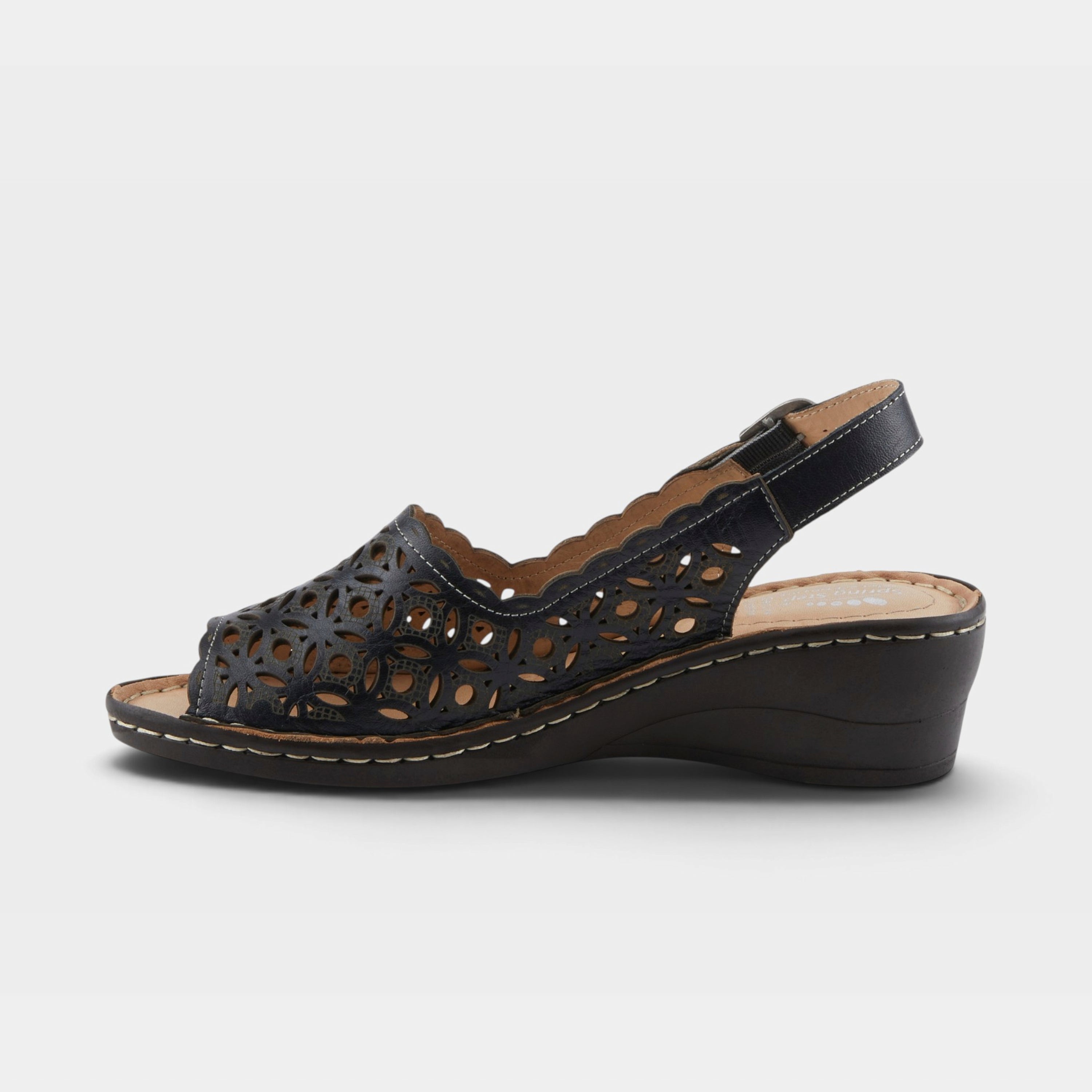 Spring Step Belizana Black Sandal