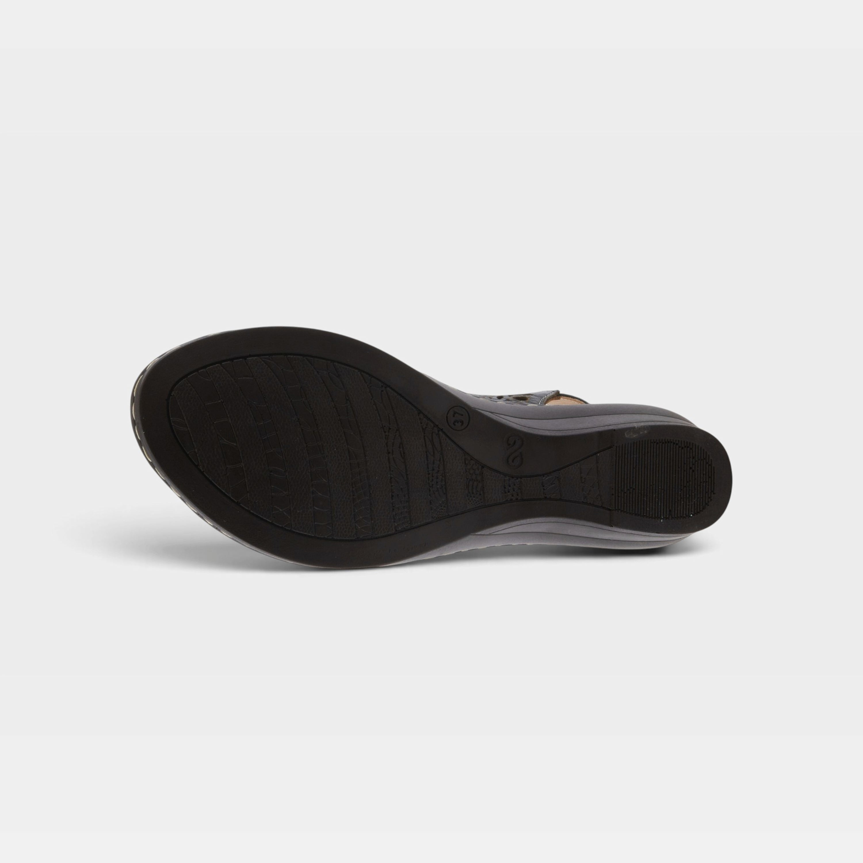 Spring Step Belizana Black Sandal