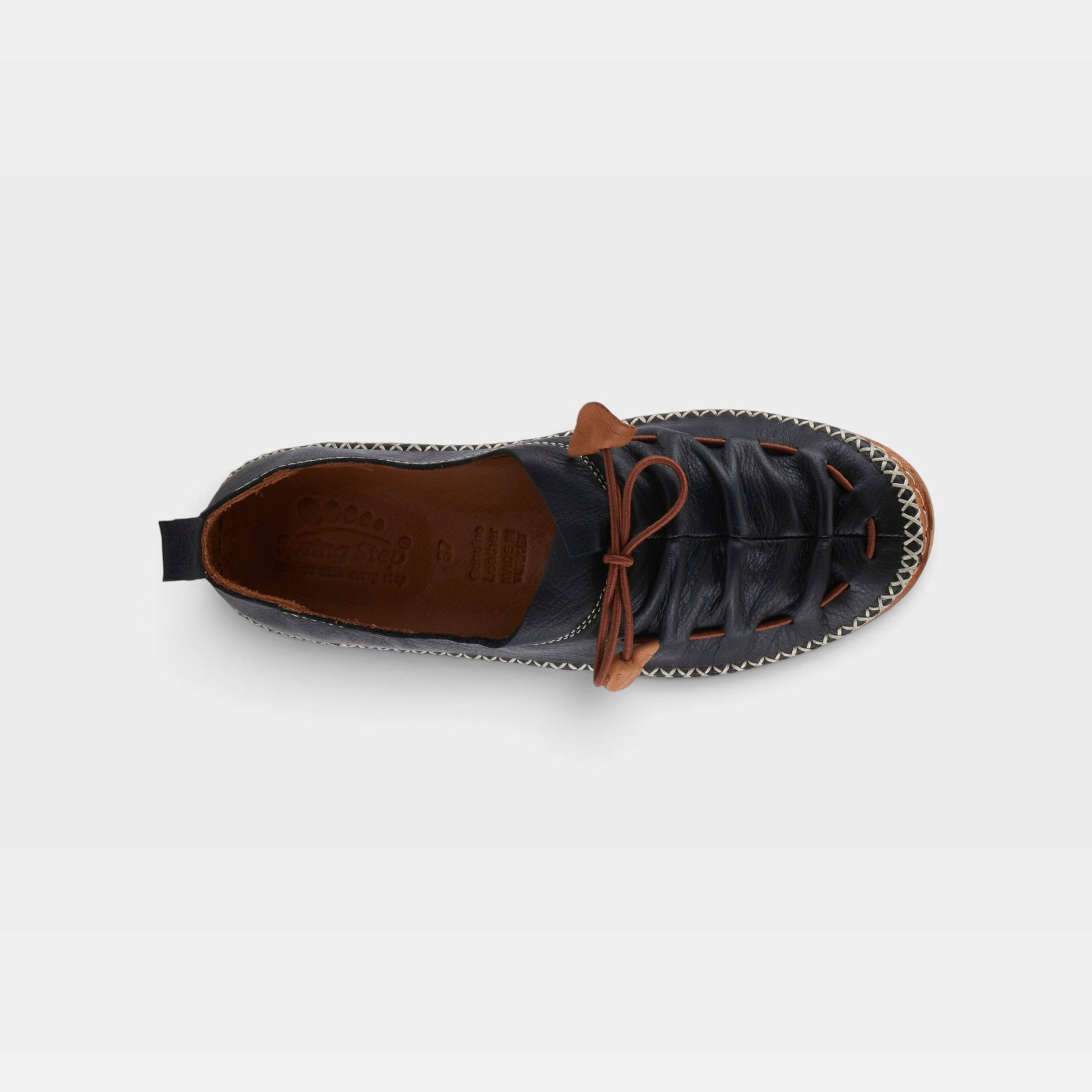Spring Step Berna Black Shoe