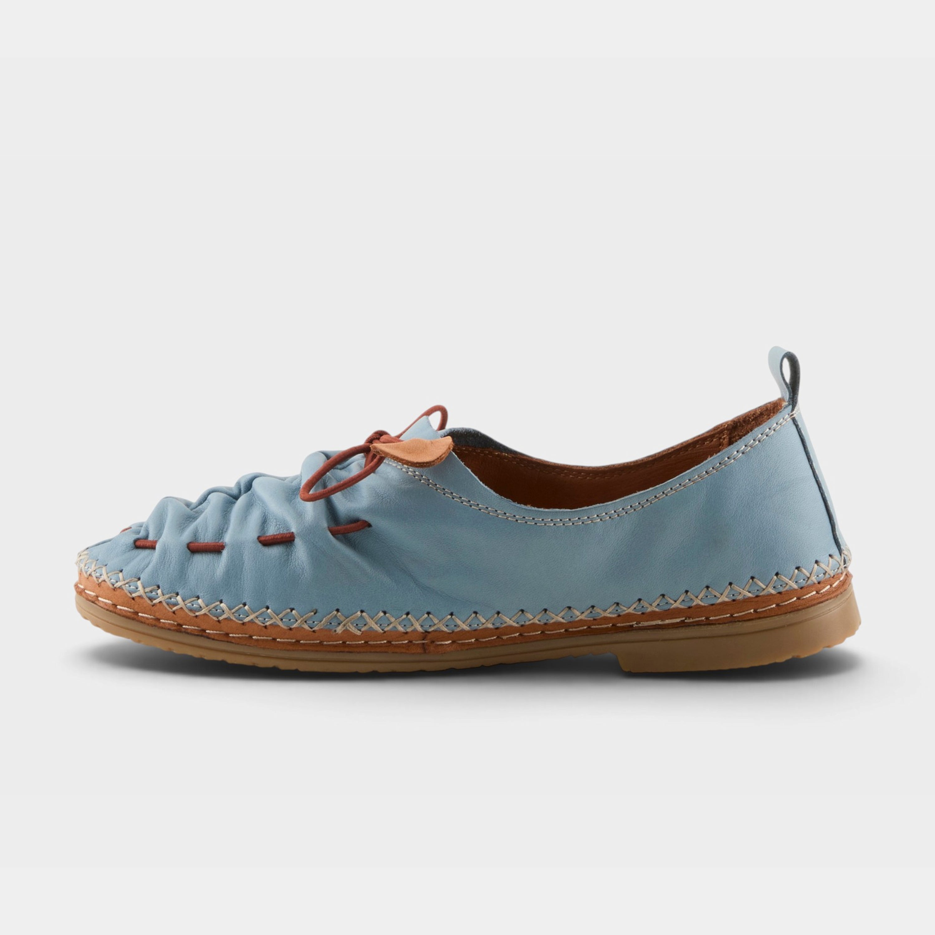 Spring Step Berna Blue Shoe