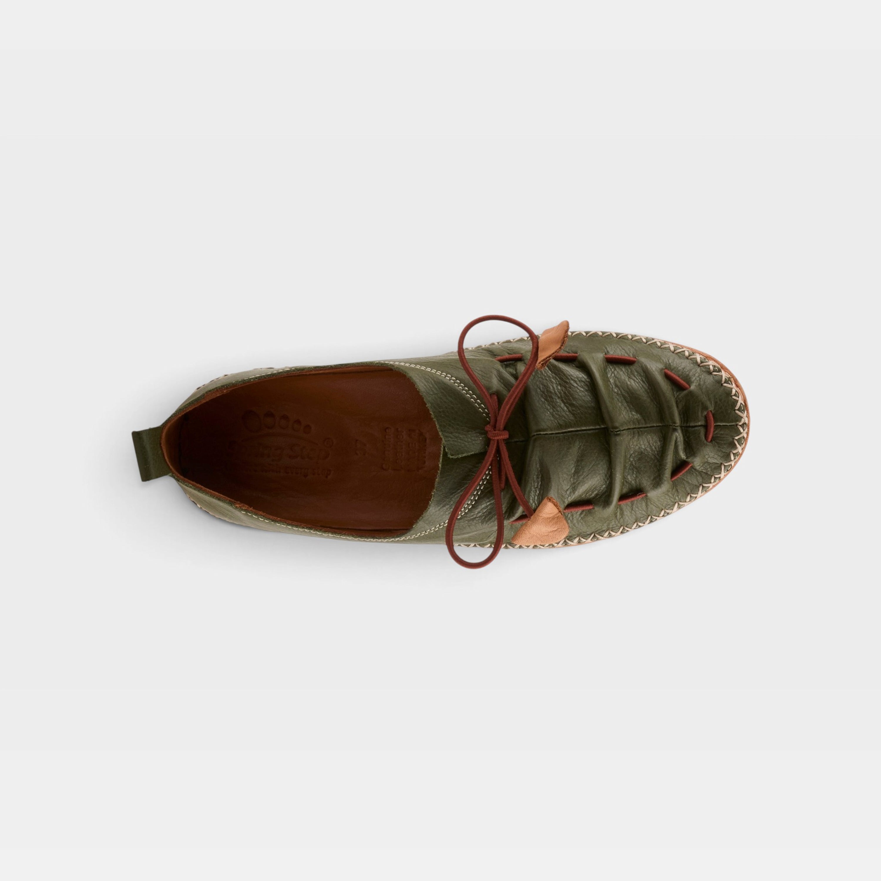 Spring Step Berna Dark Olive Shoe