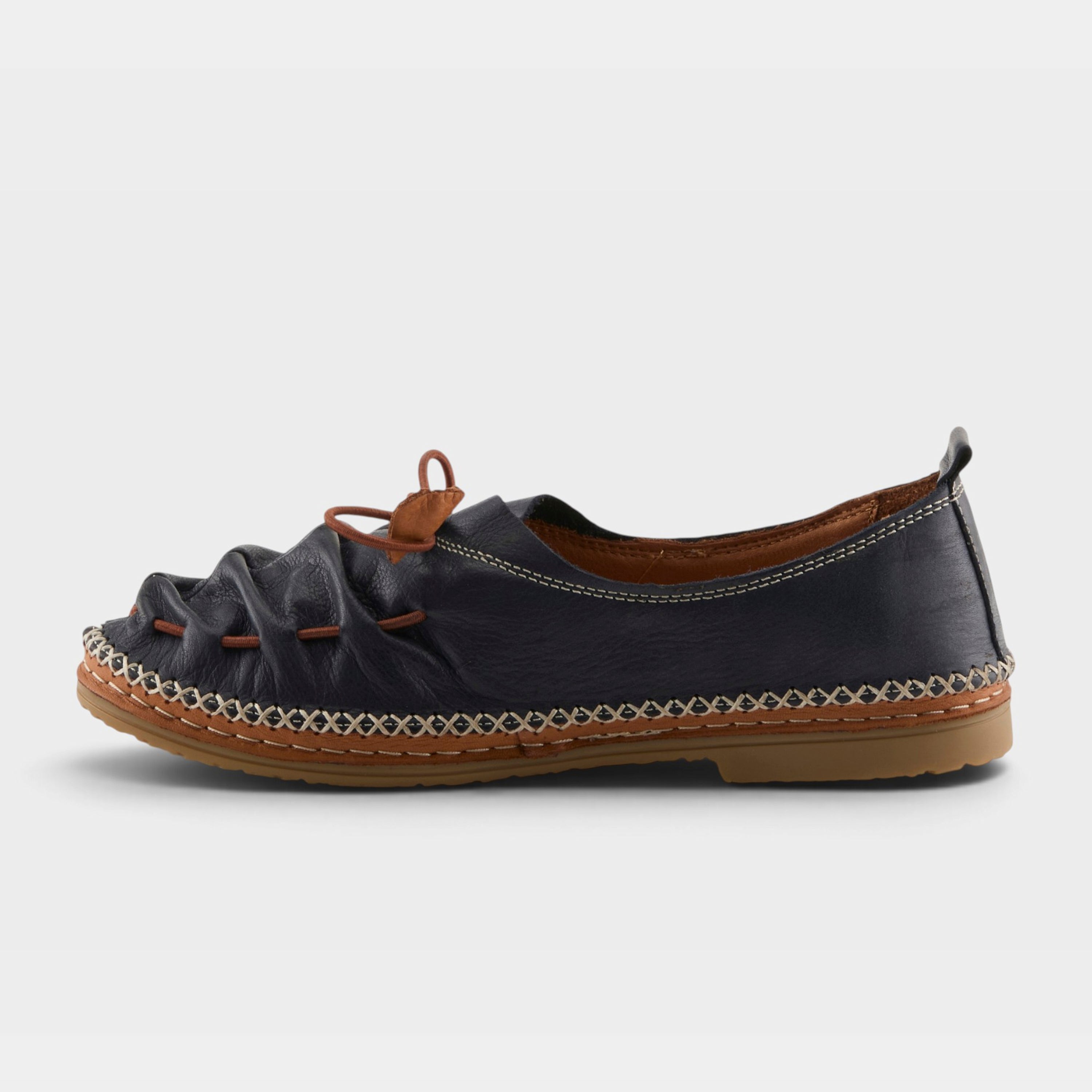 Spring Step Berna Navy Shoe