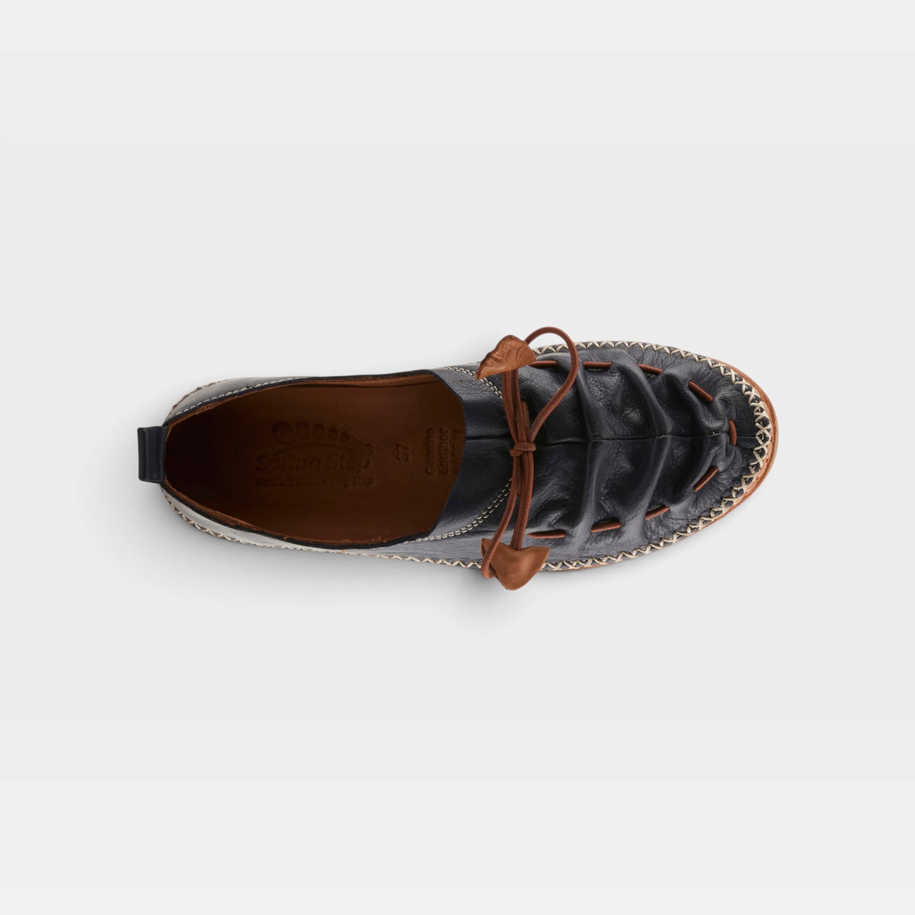 Spring Step Berna Navy Shoe