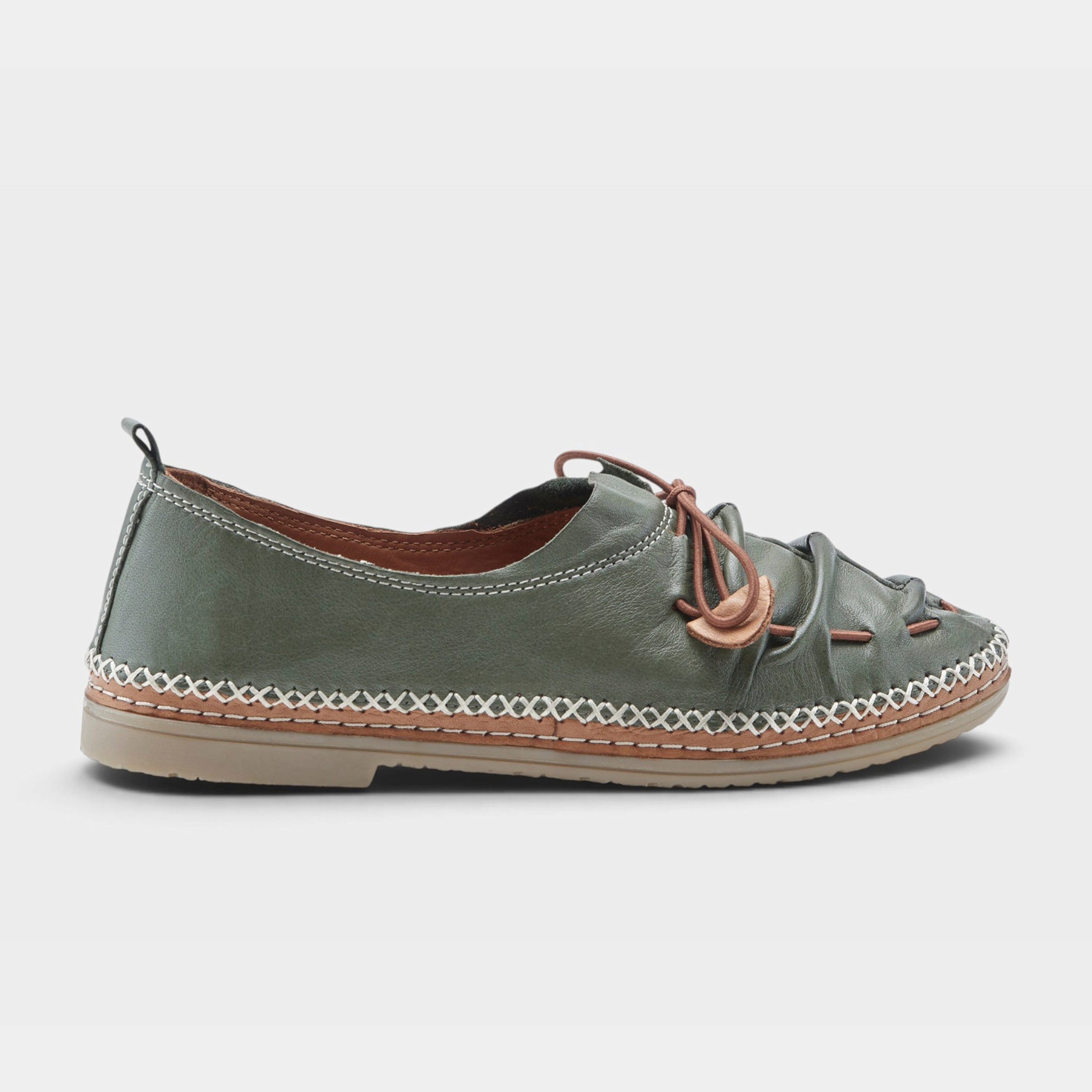Spring Step Berna Olive Shoe