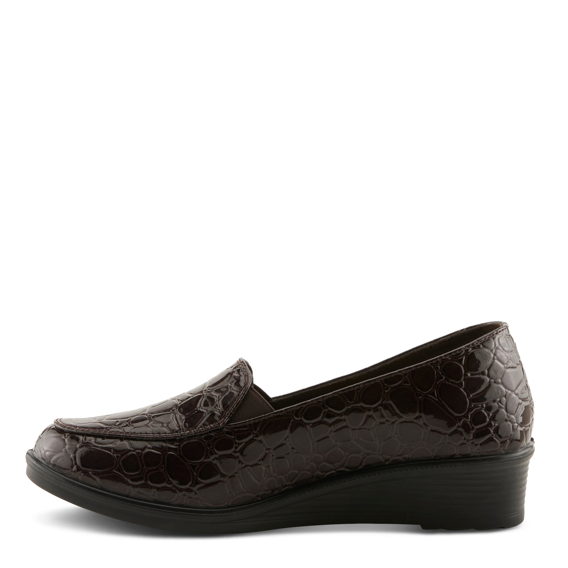 DARK BROWN CROCO