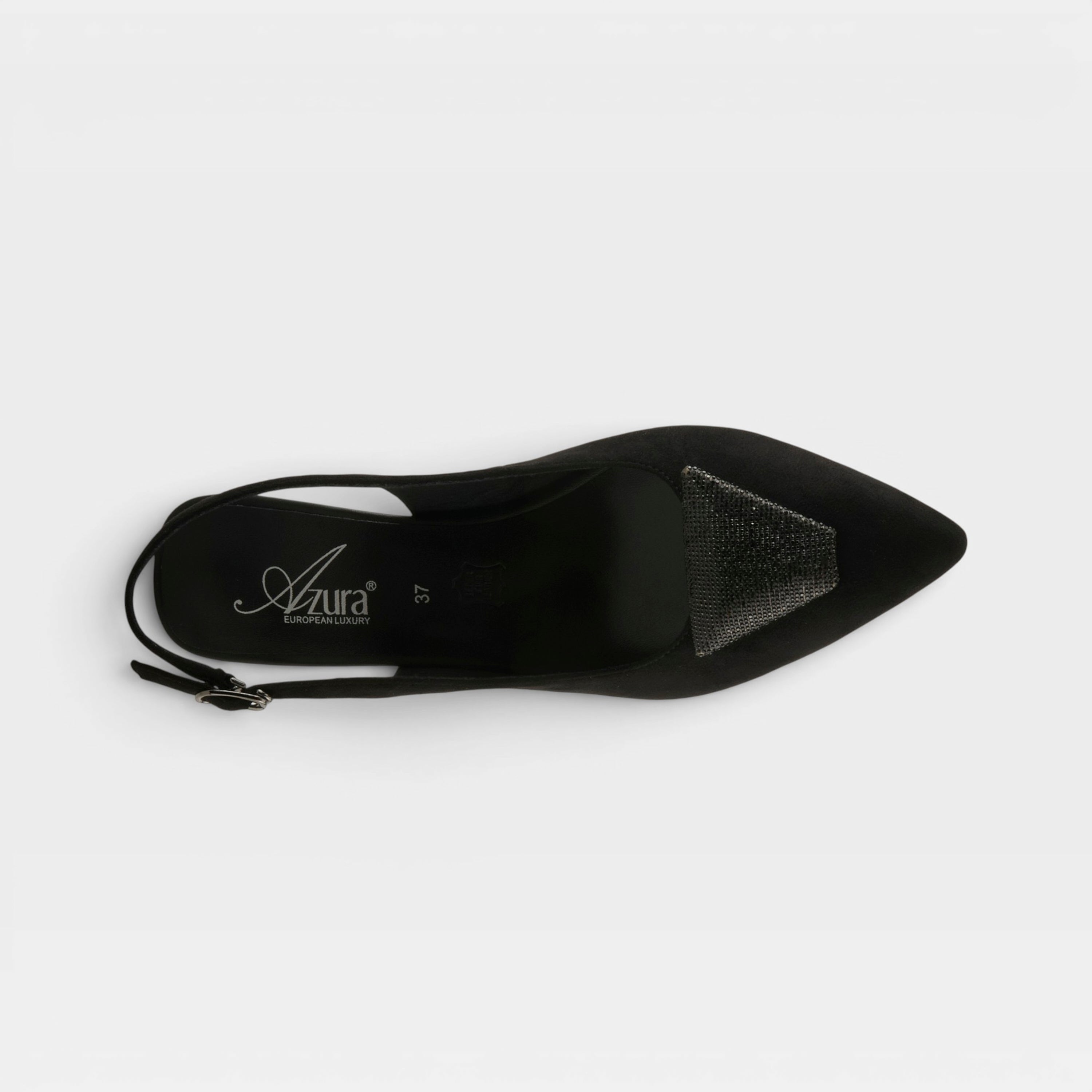 Azura Blingiton Black Shoe