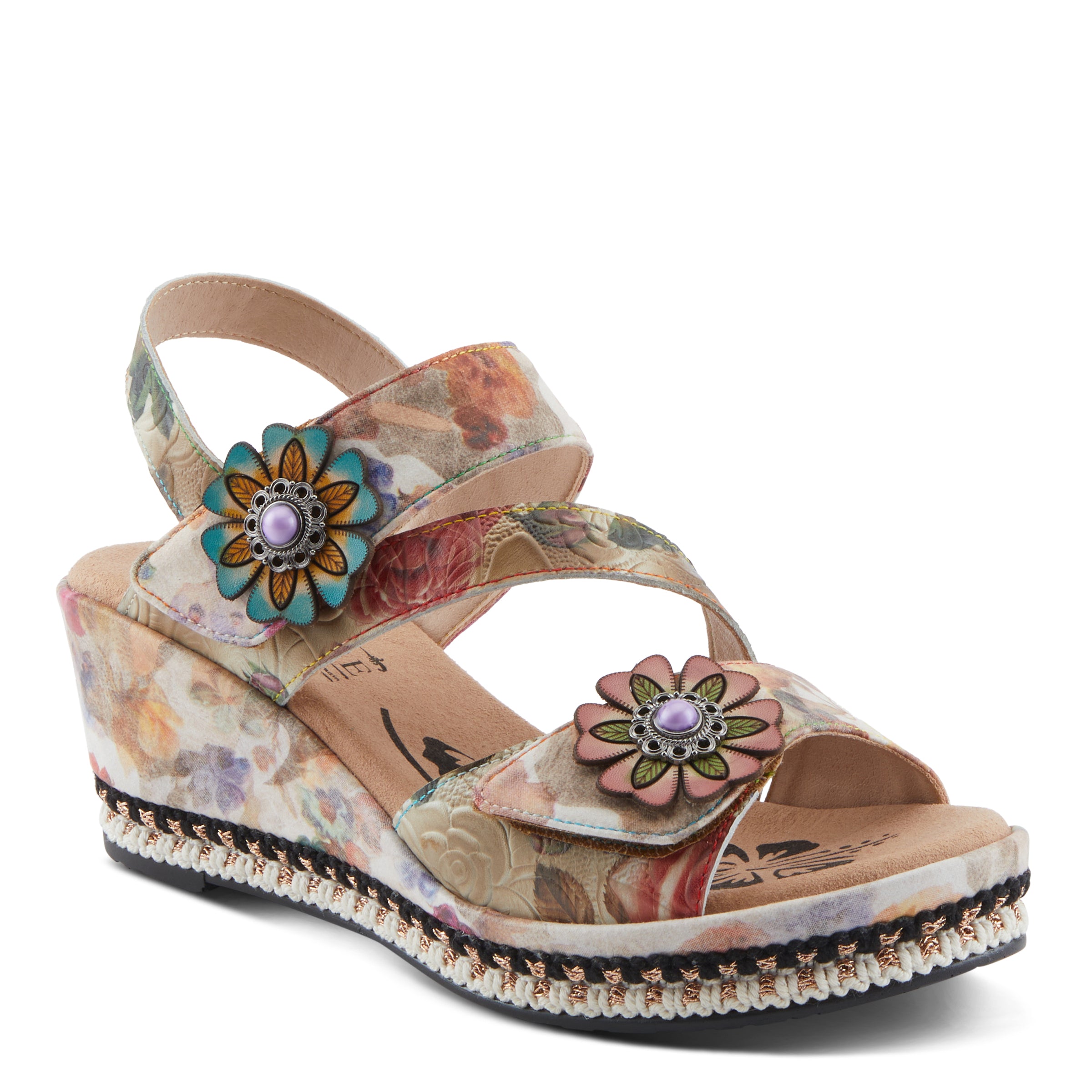 Blissful Platform Wedge Sandals – Spring Step Shoes