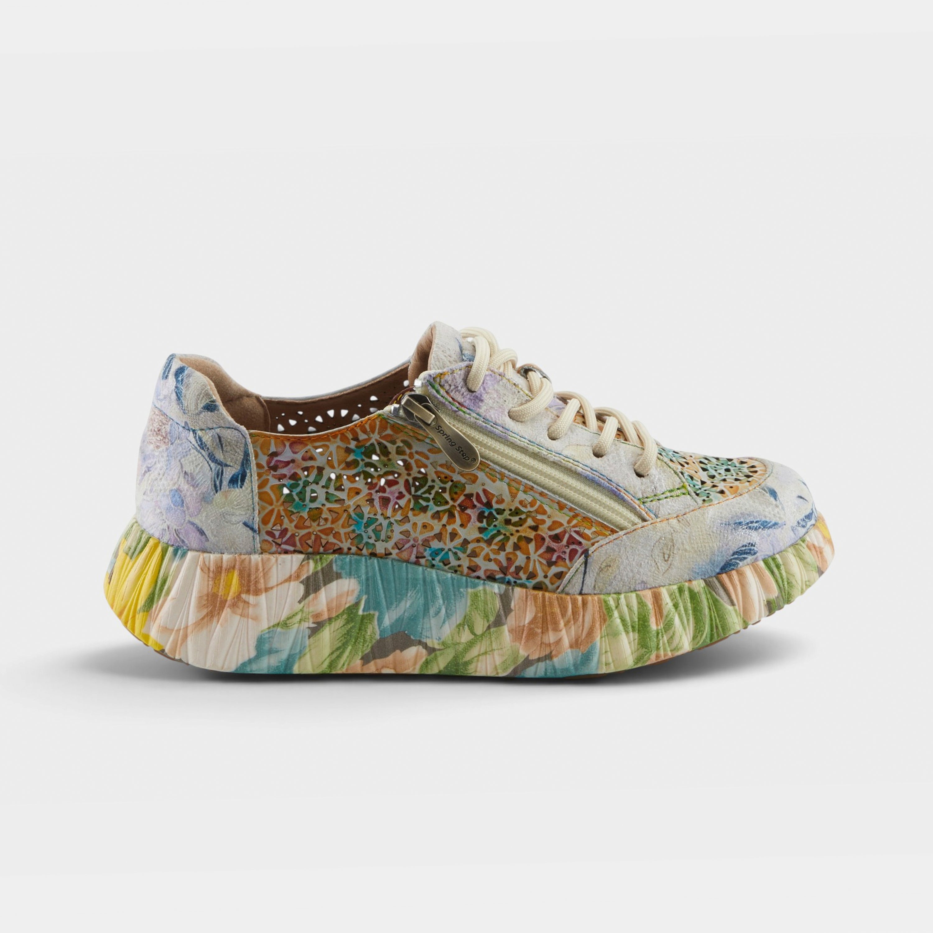 L'Artiste Bloomington sneakers in Beige Multi, hero view