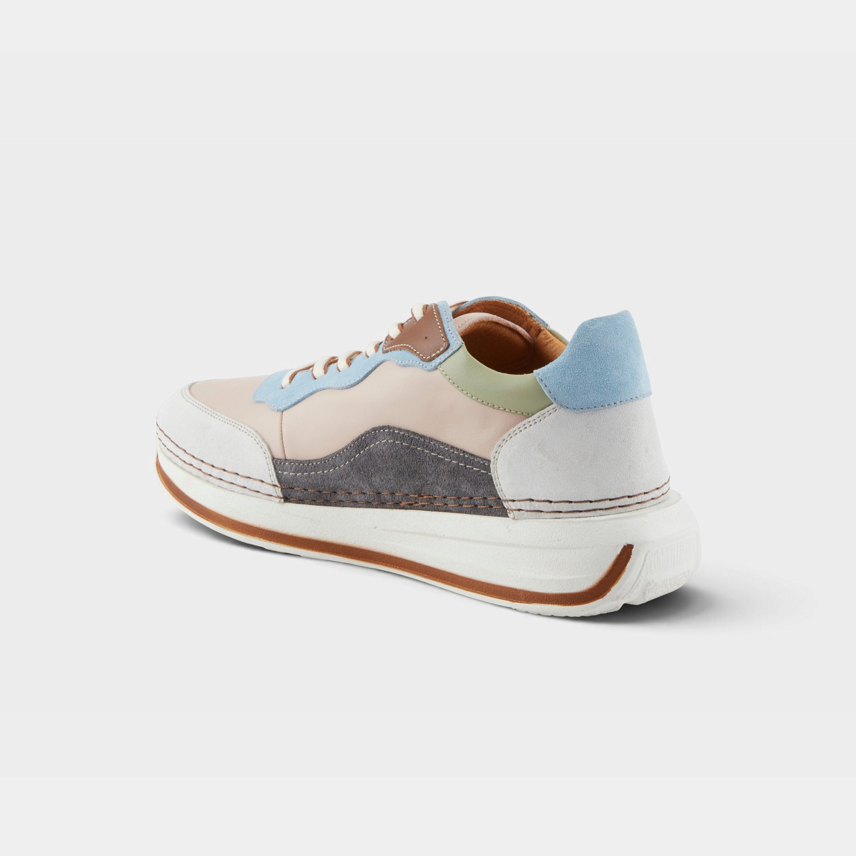 Spring Step Booker Blush Multi Sneaker