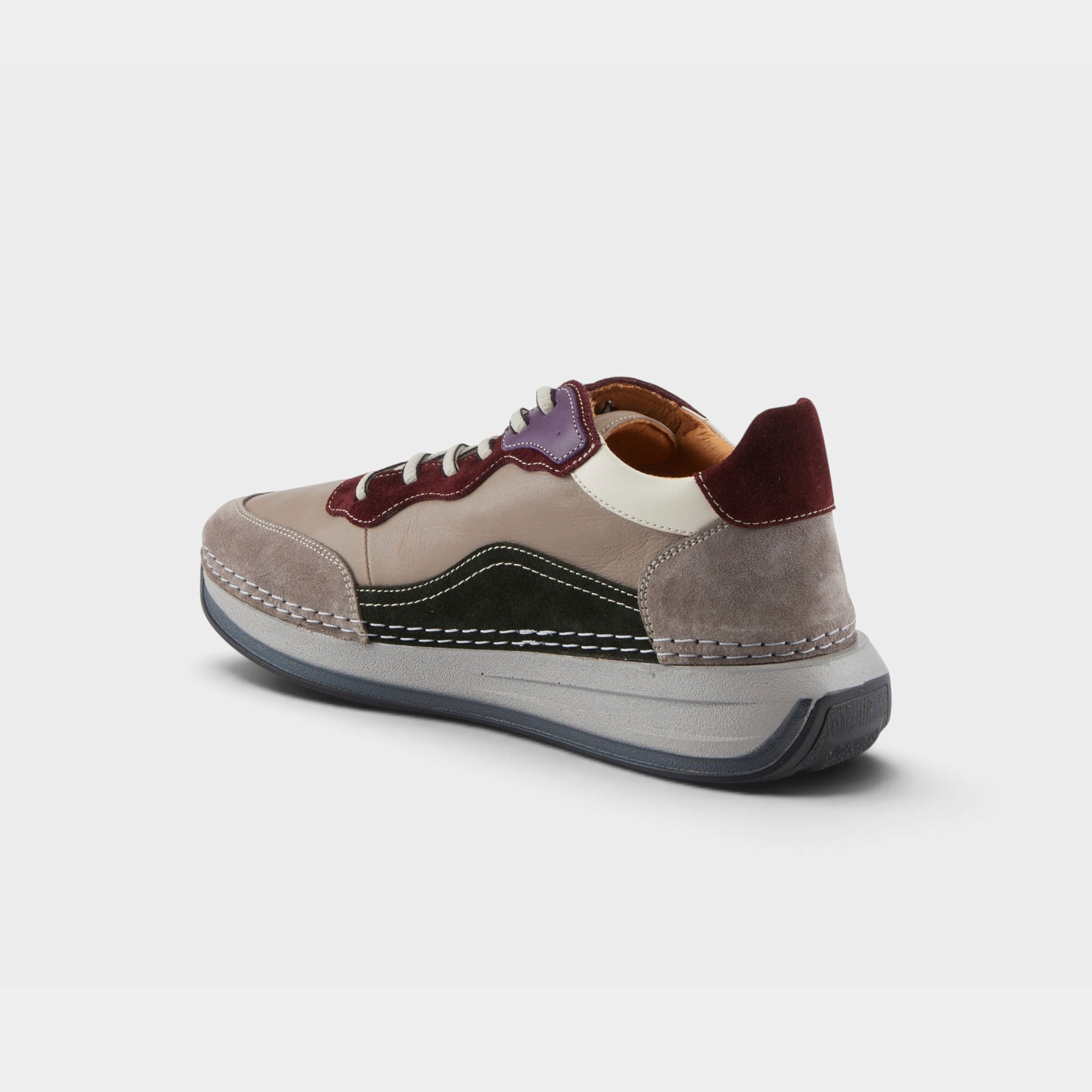 Spring Step Booker Grey Multi Sneaker