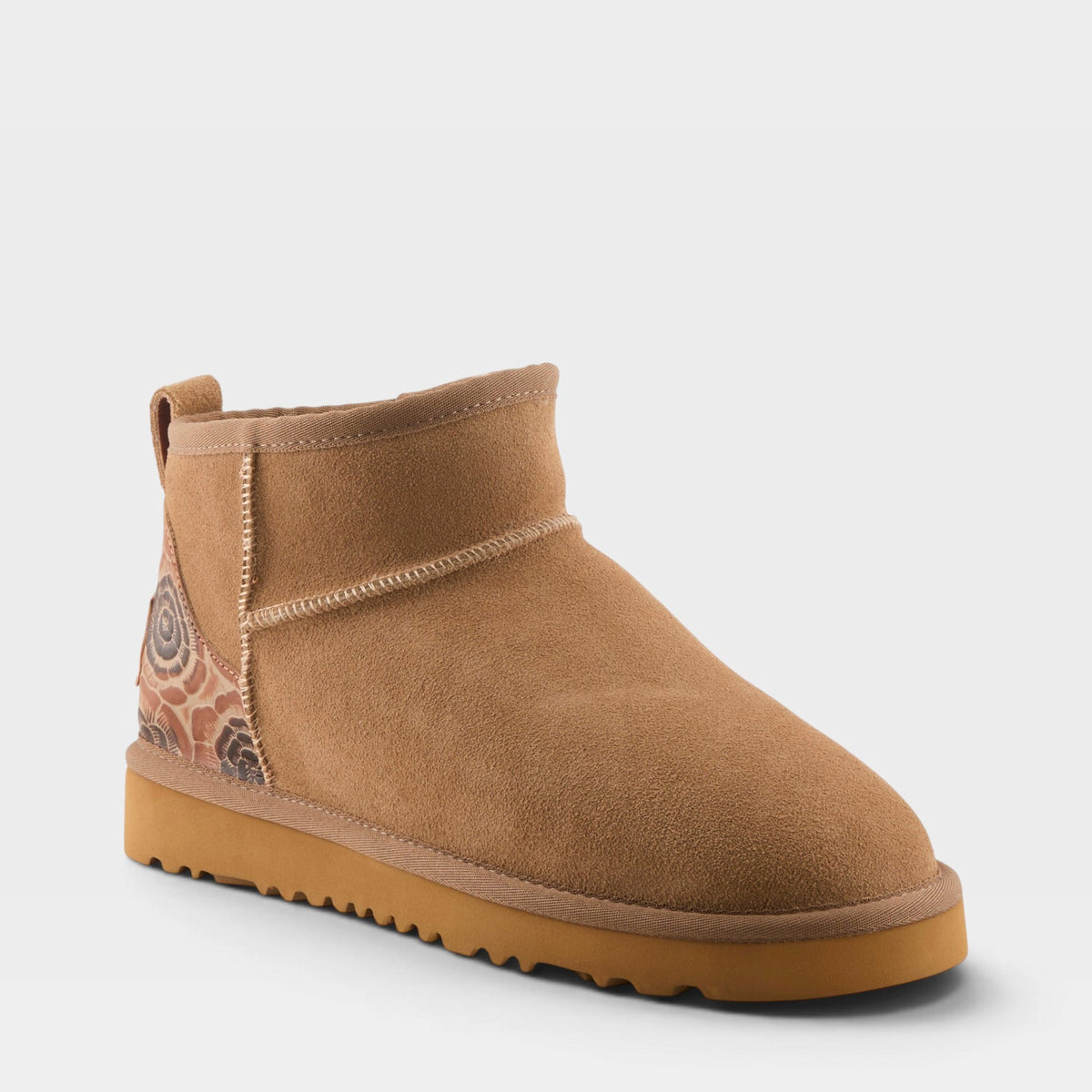 L'Artiste BRANDAI BOOTS in BEIGE MULTI SUEDE, front view