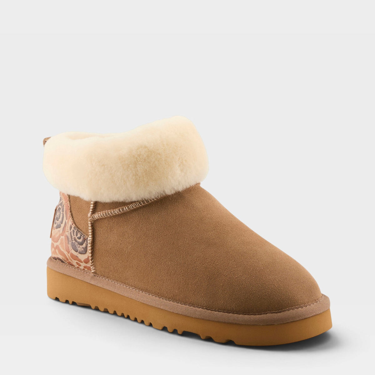 L'Artiste BRANDAI-CURLI BOOTS in BEIGE MULTI SUEDE, front view