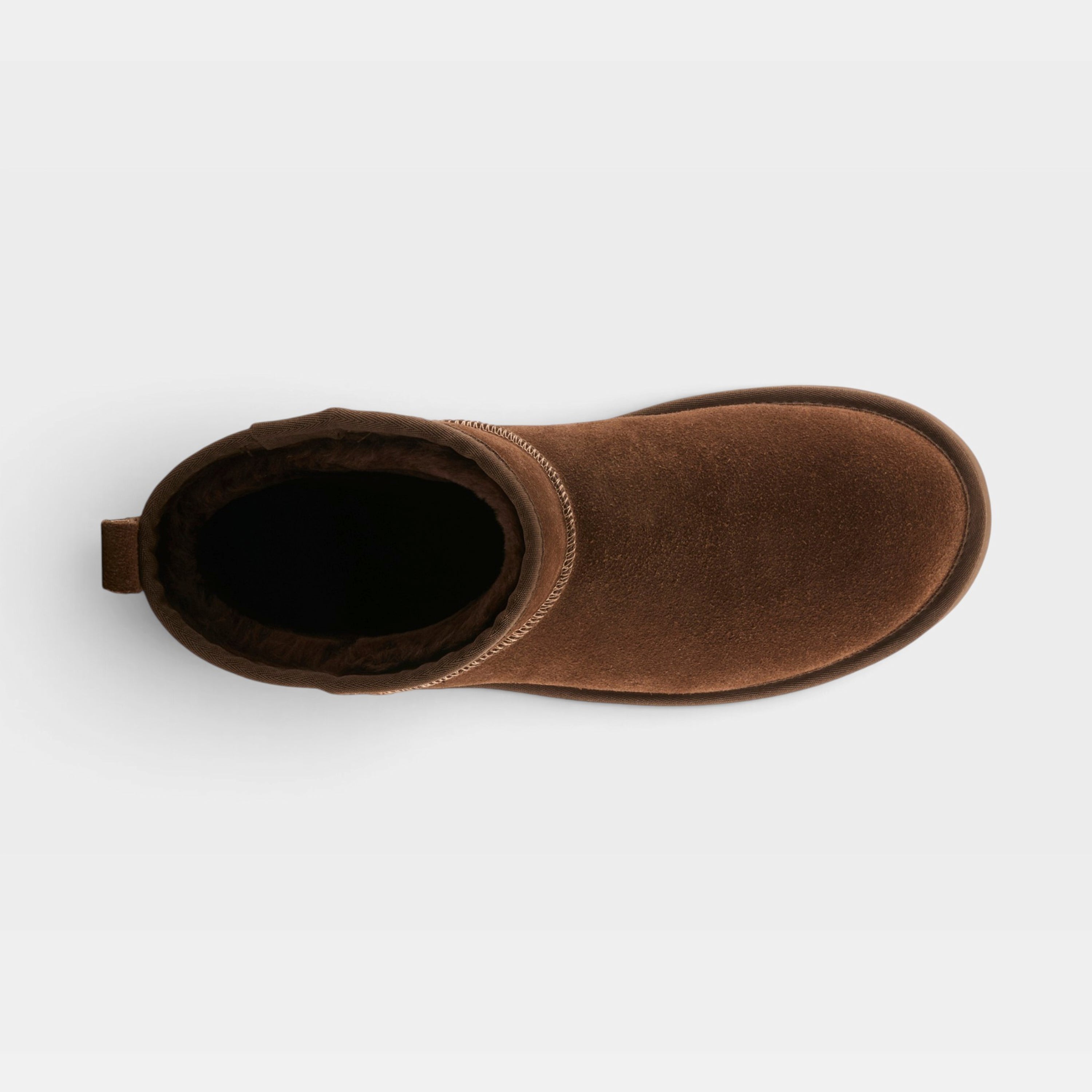 L'Artiste Brandai boots in Dark Brown MLT Suede, top view