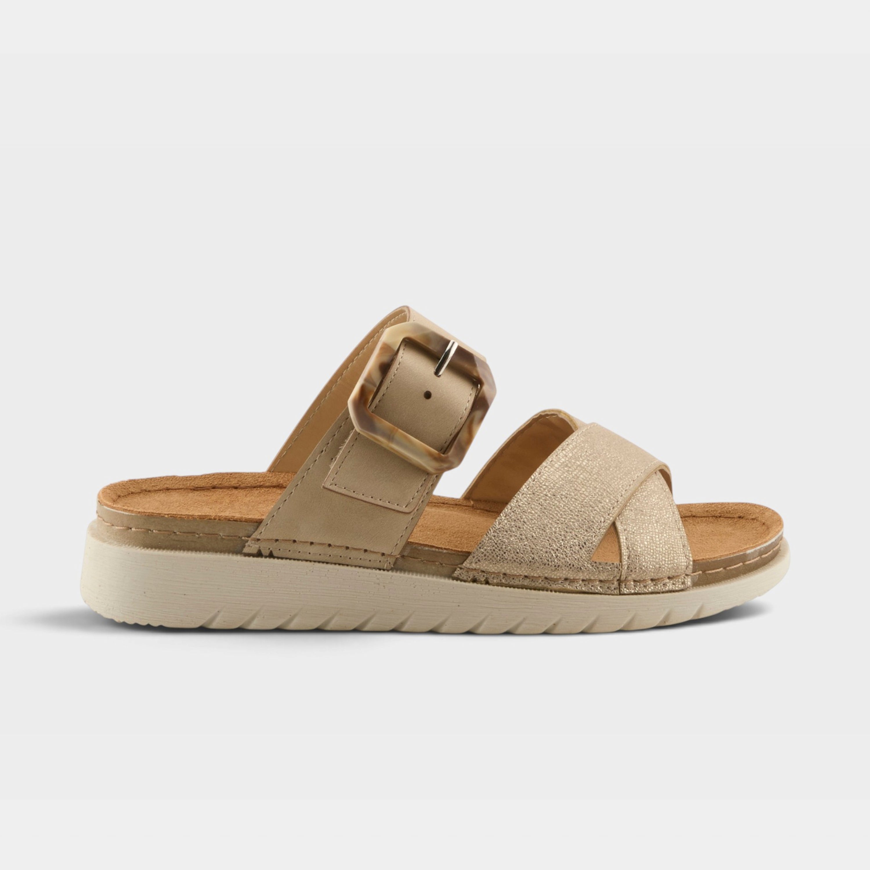 Flexus Brinoza Bone Multi Sandal