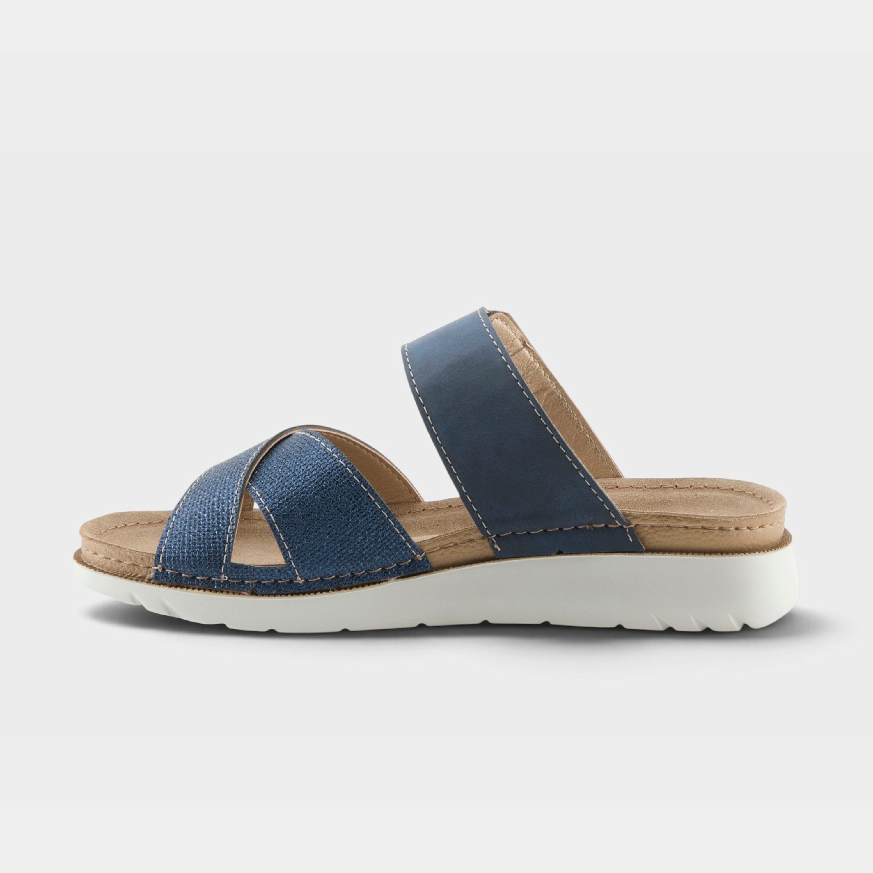 Flexus Brinoza Navy Multi Sandal