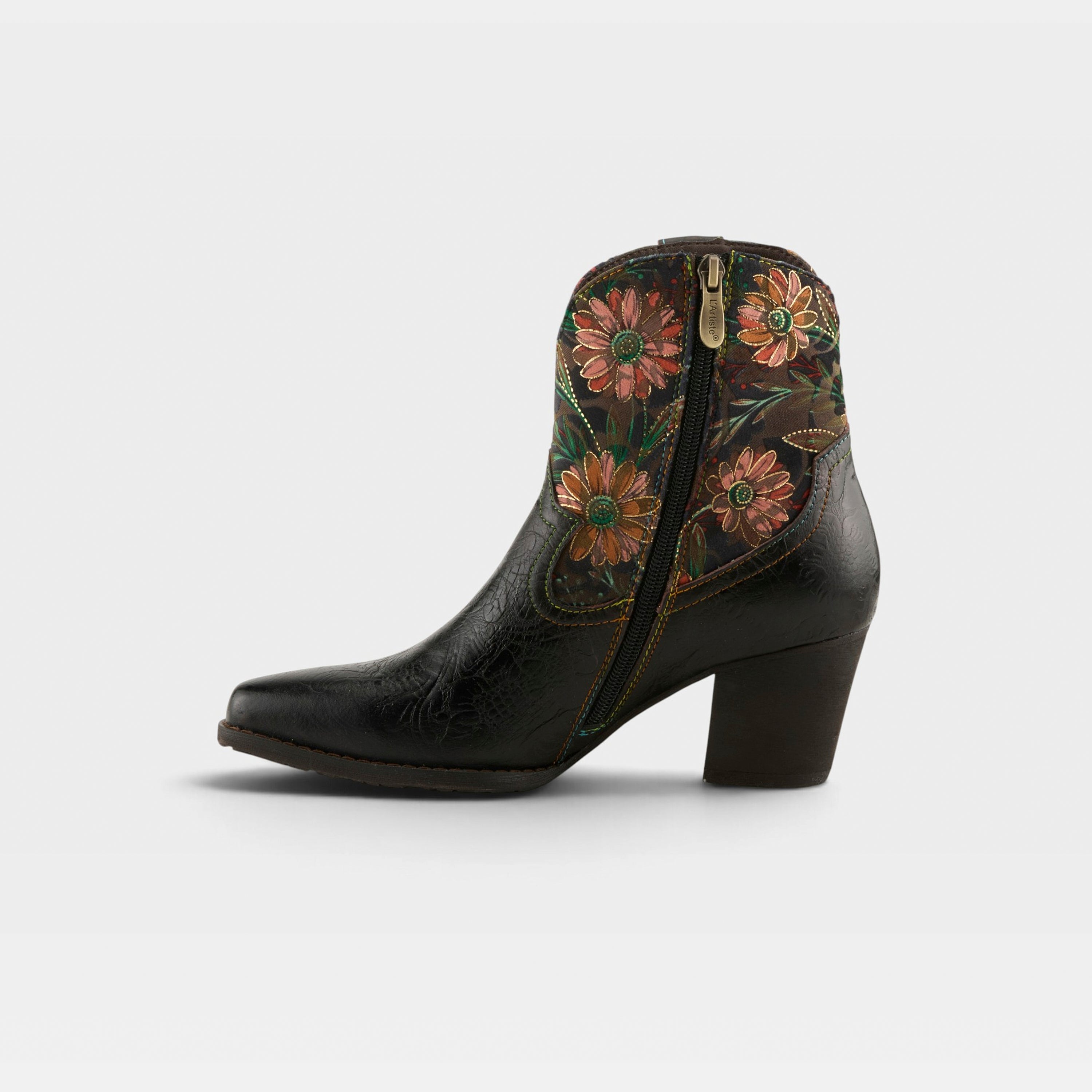 Women's L'artiste Brydie Heel Zipper Boots - Spring Step Shoes