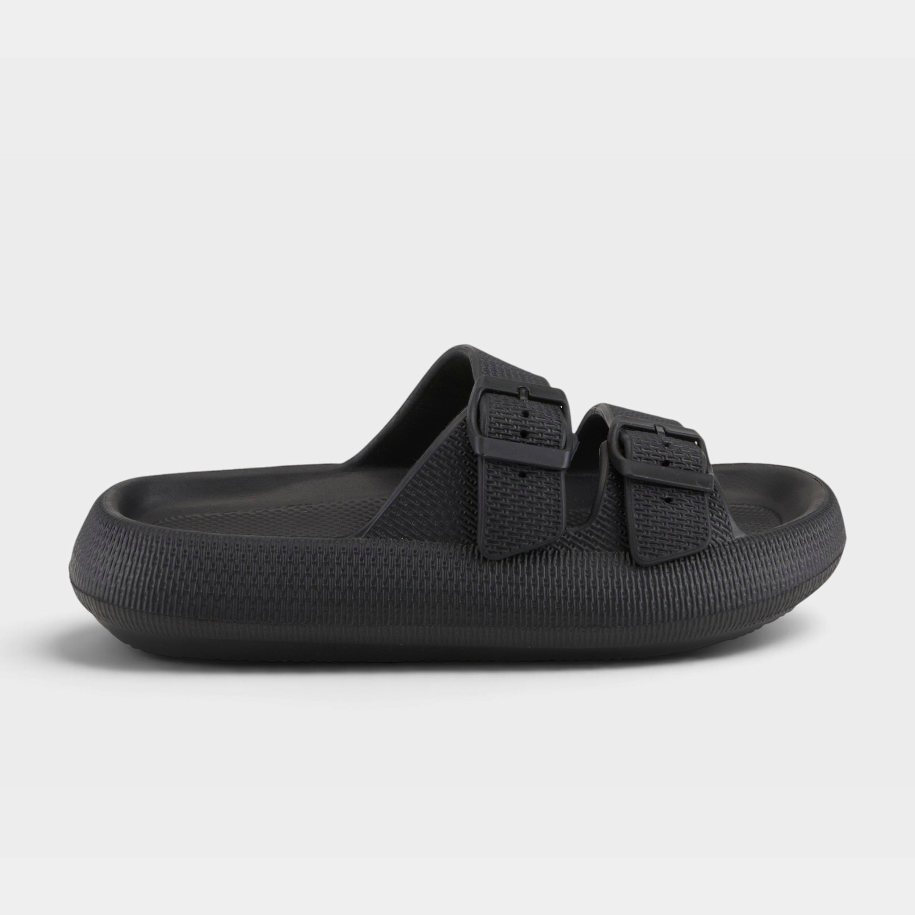 Flexus Bubbles Black Sandal