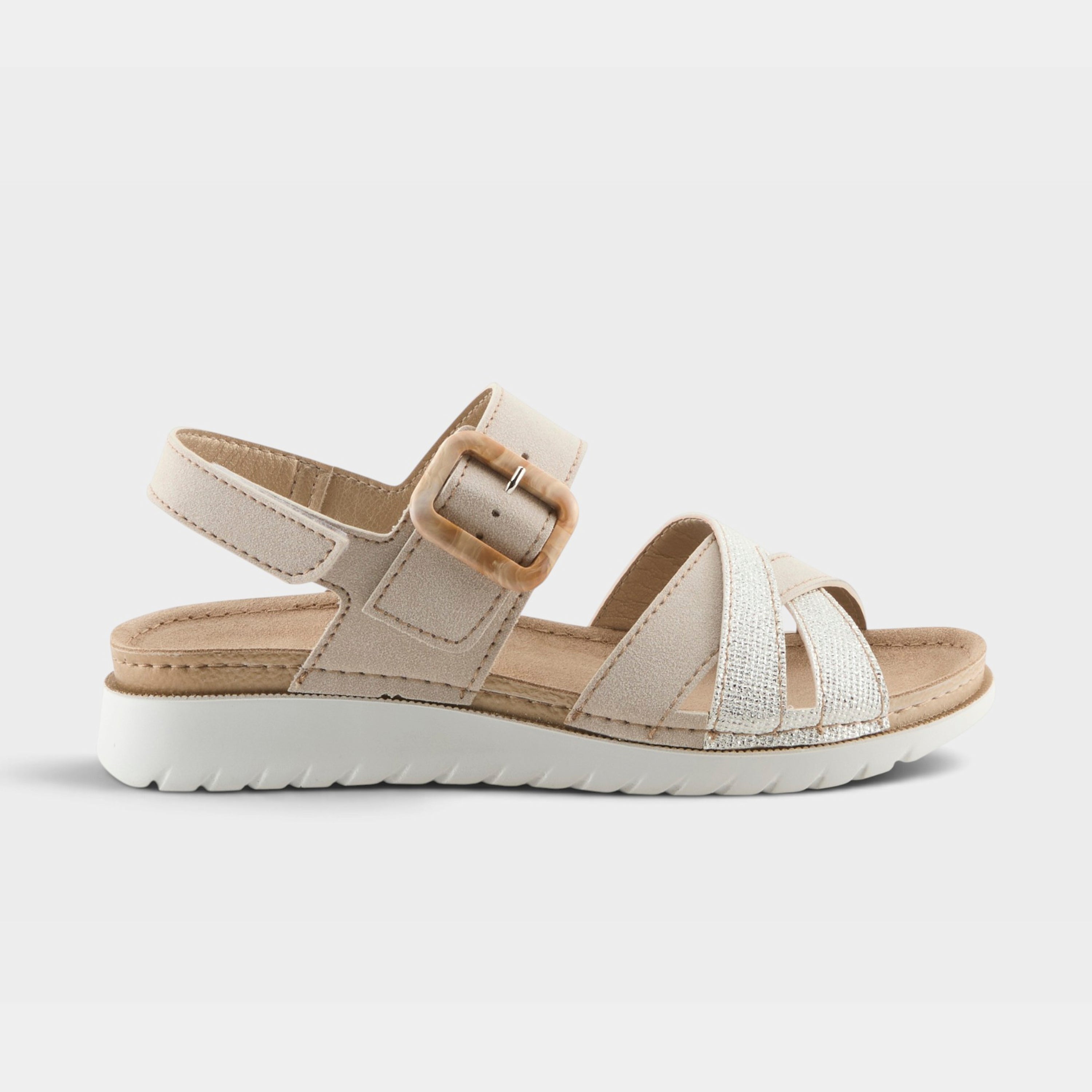 Flexus Cabianna Stone Multi Sandal