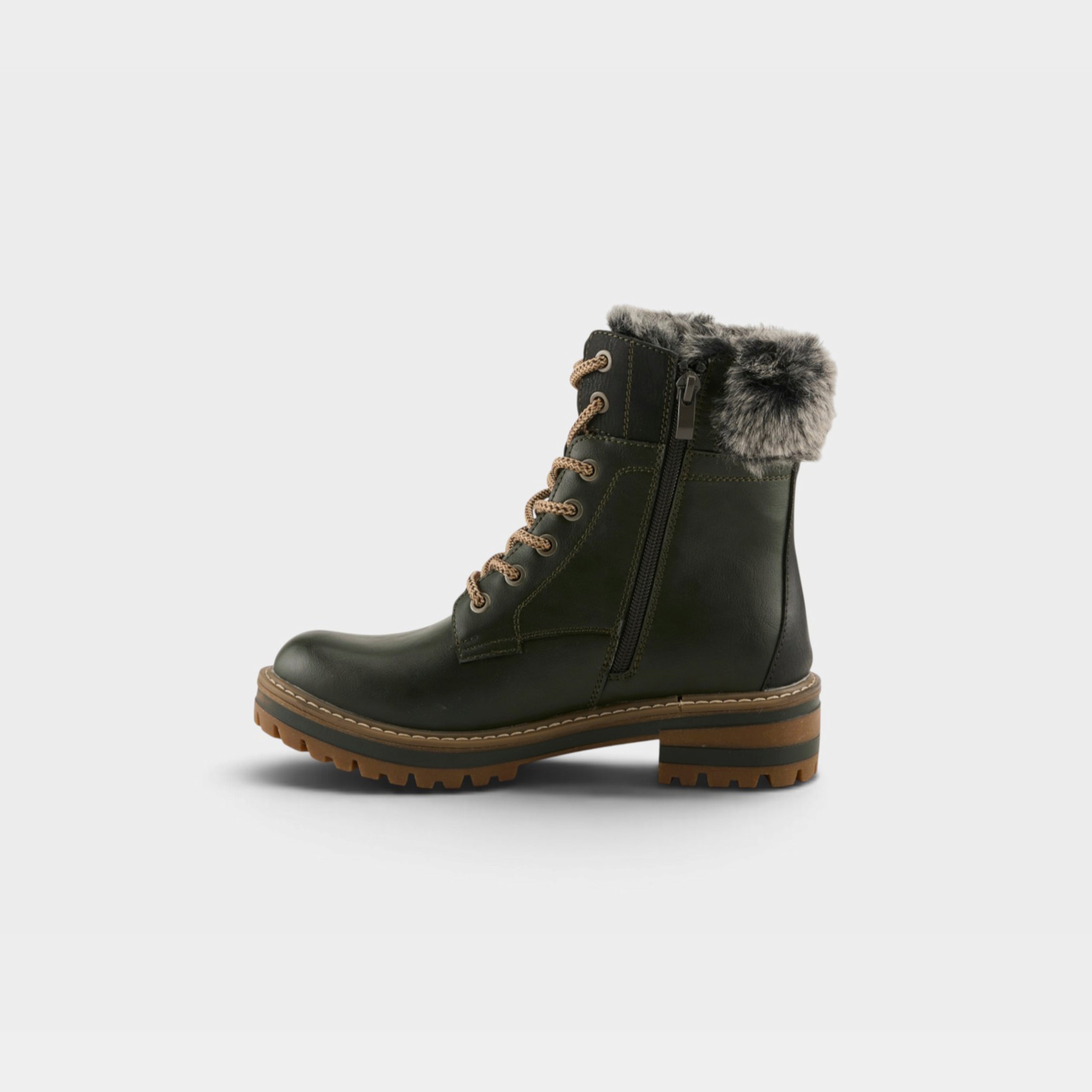 Patrizia Canario Forest Green Multi Boot