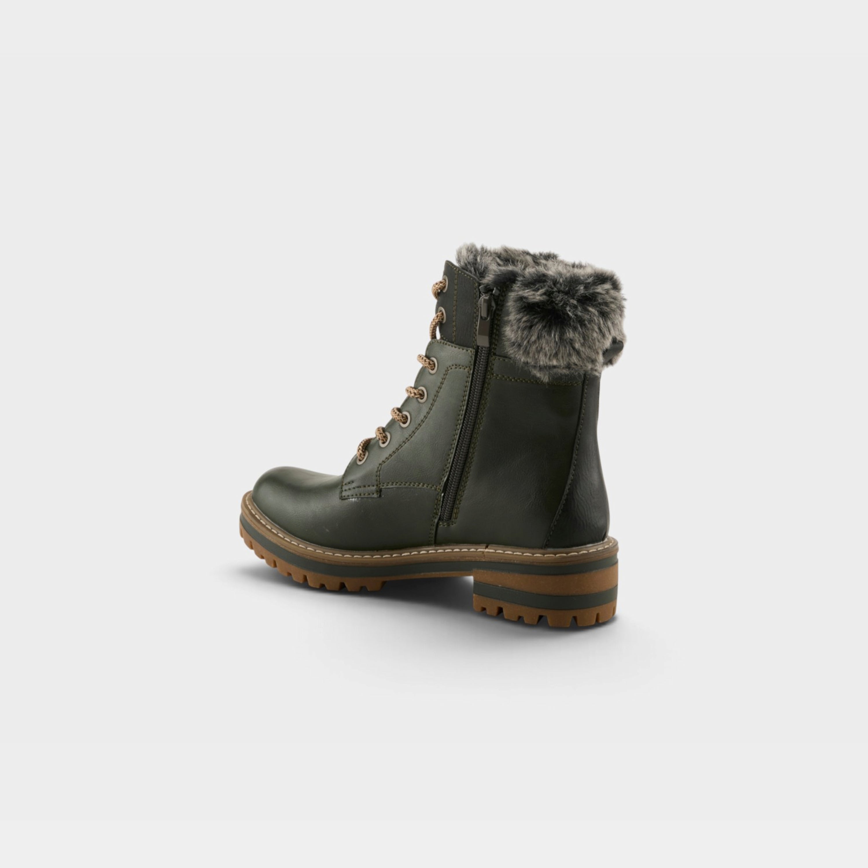 Patrizia Canario Forest Green Multi Boot