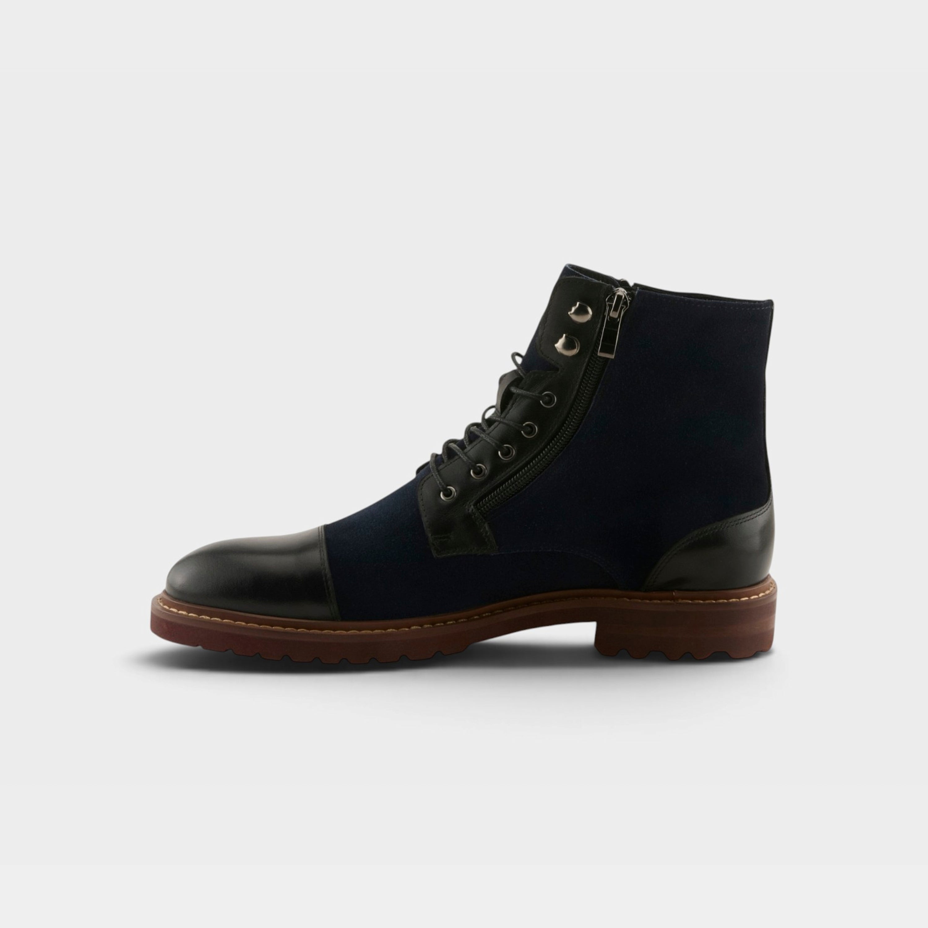 Spring Step Men Canoy Navy Multi Boot