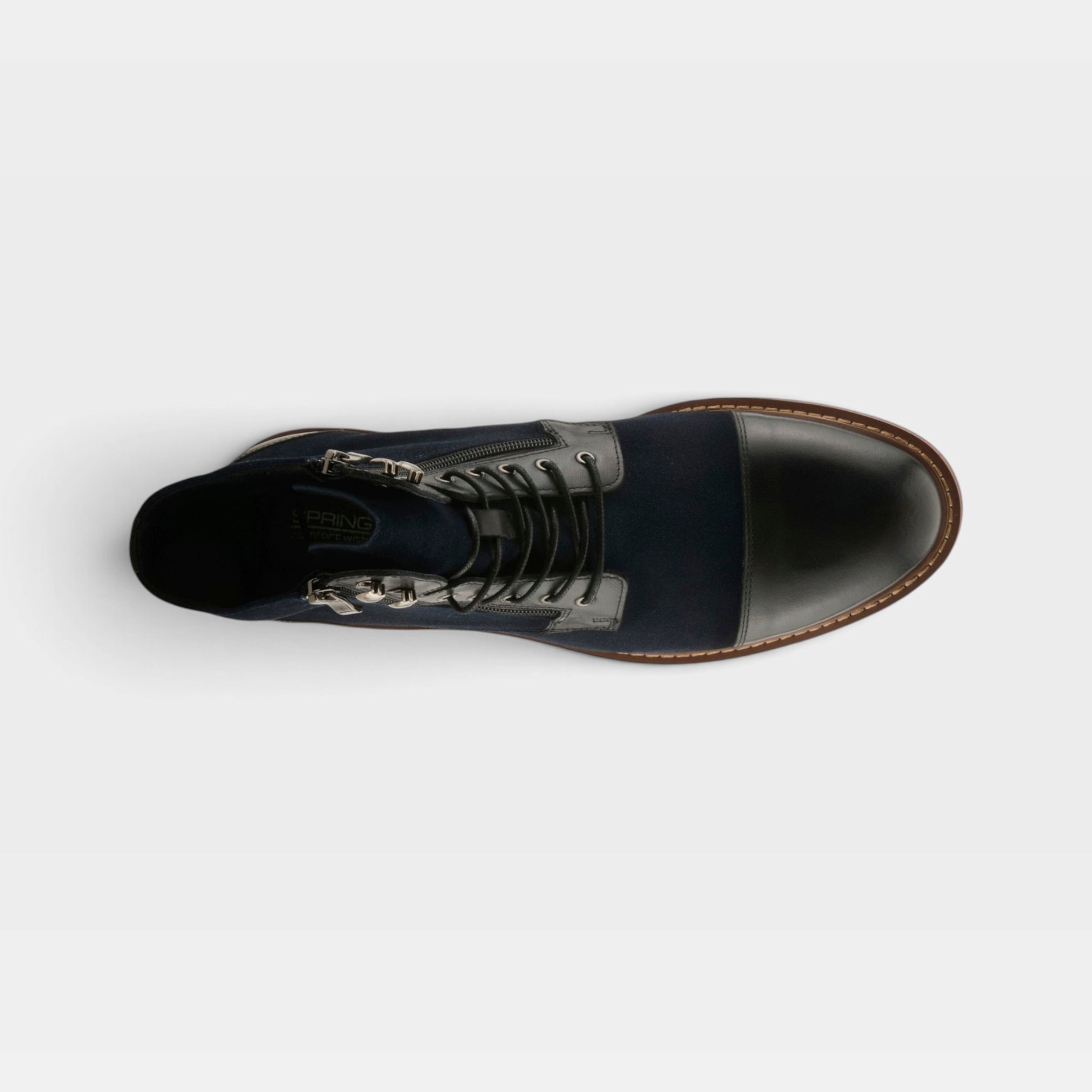 Spring Step Men Canoy Navy Multi Boot