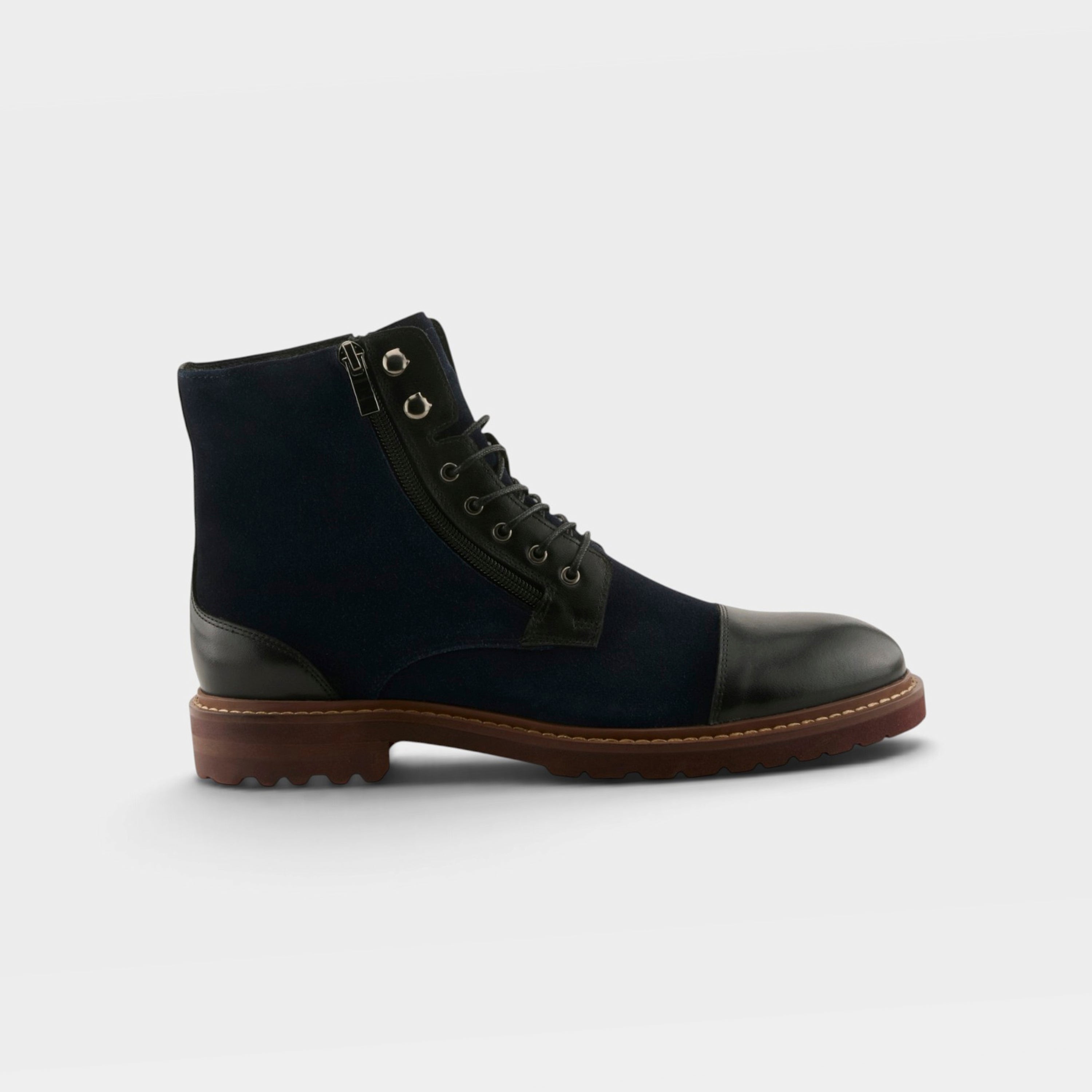 Spring Step Men Canoy Navy Multi Boot