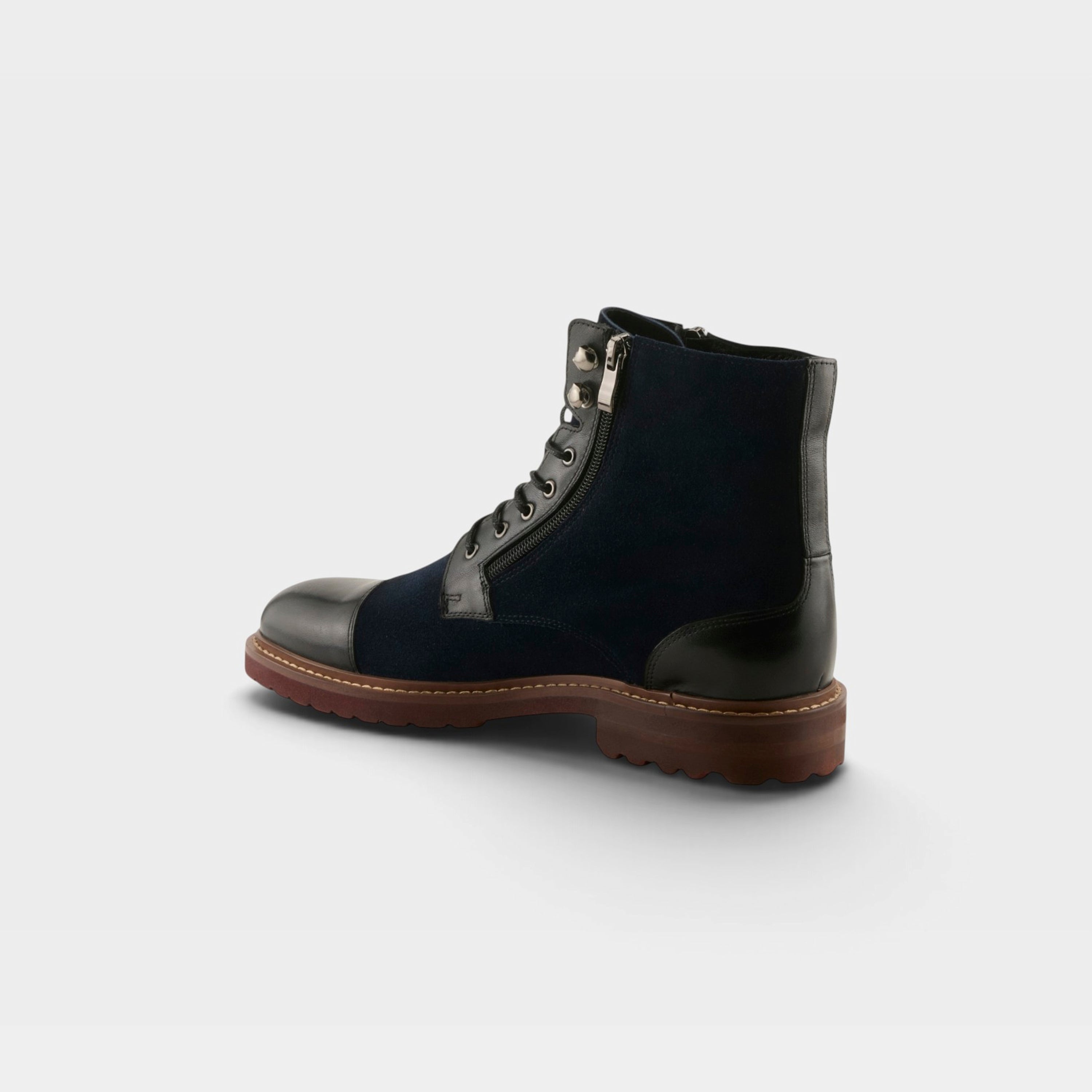 Spring Step Men Canoy Navy Multi Boot