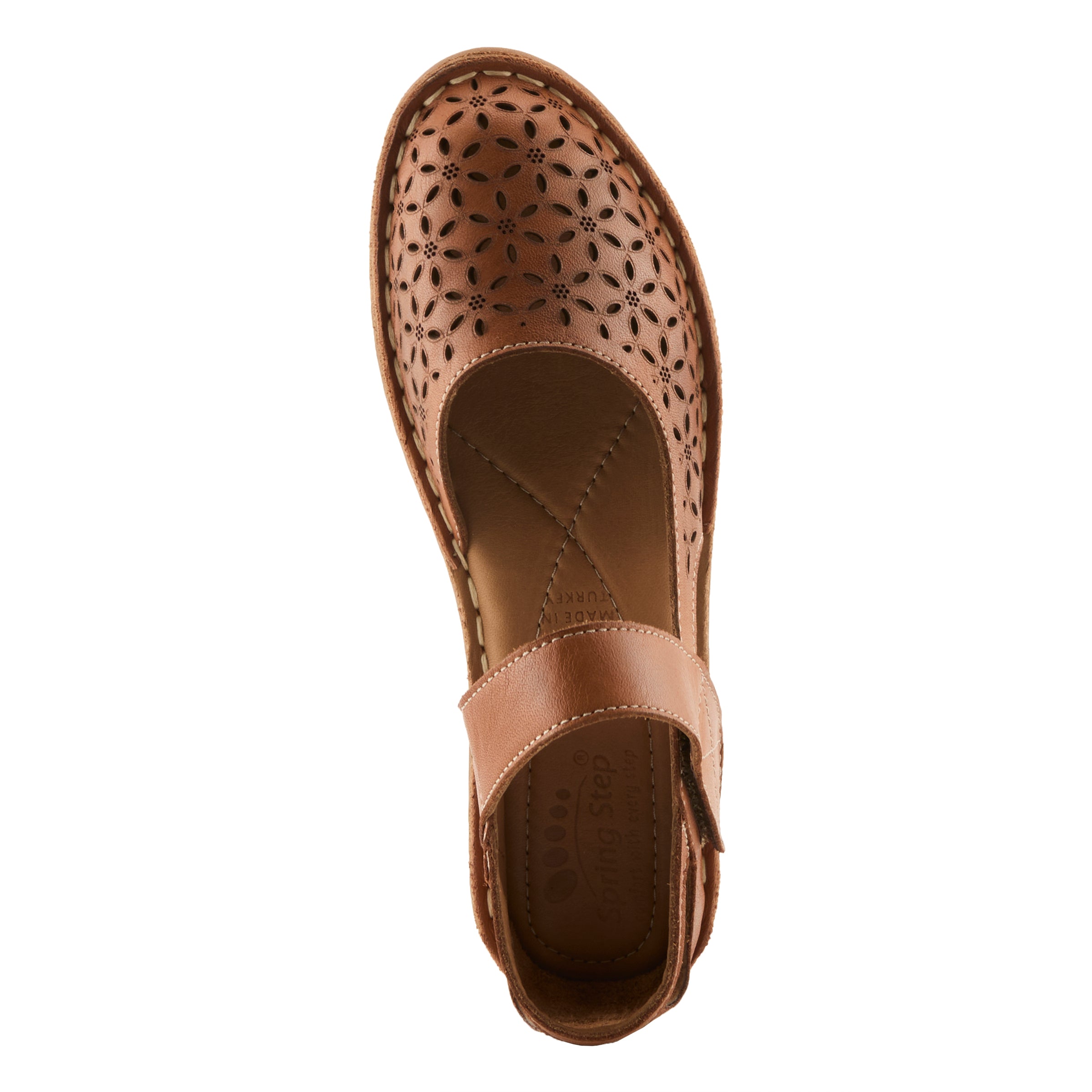 Spring Step SPRING STEP CANOYA SANDALS sandal in camel with comfortable everyday design