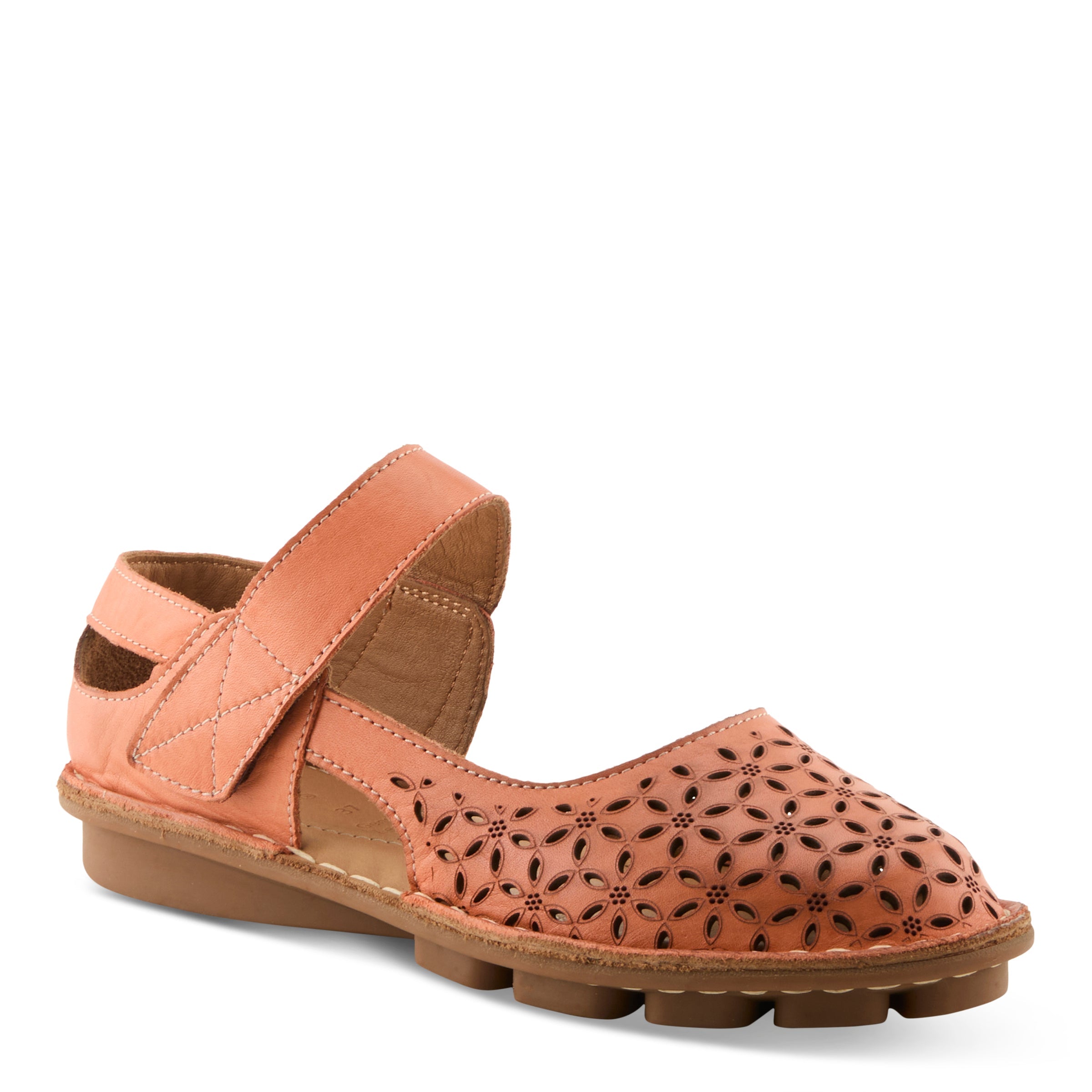 Spring Step SPRING STEP CANOYA SANDALS sandal in coral with comfortable everyday design