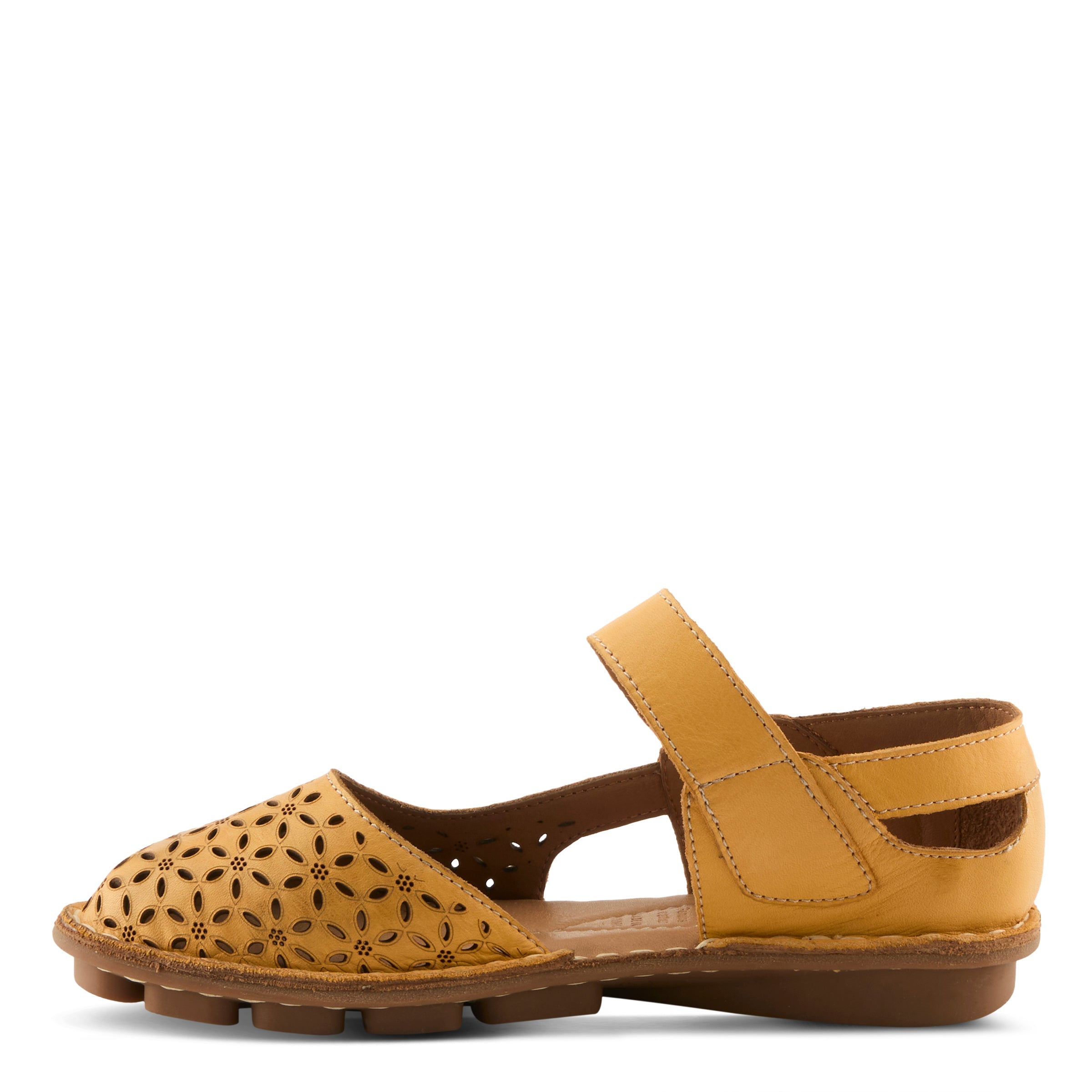 Spring Step SPRING STEP CANOYA SANDALS sandal in mustard with comfortable everyday design