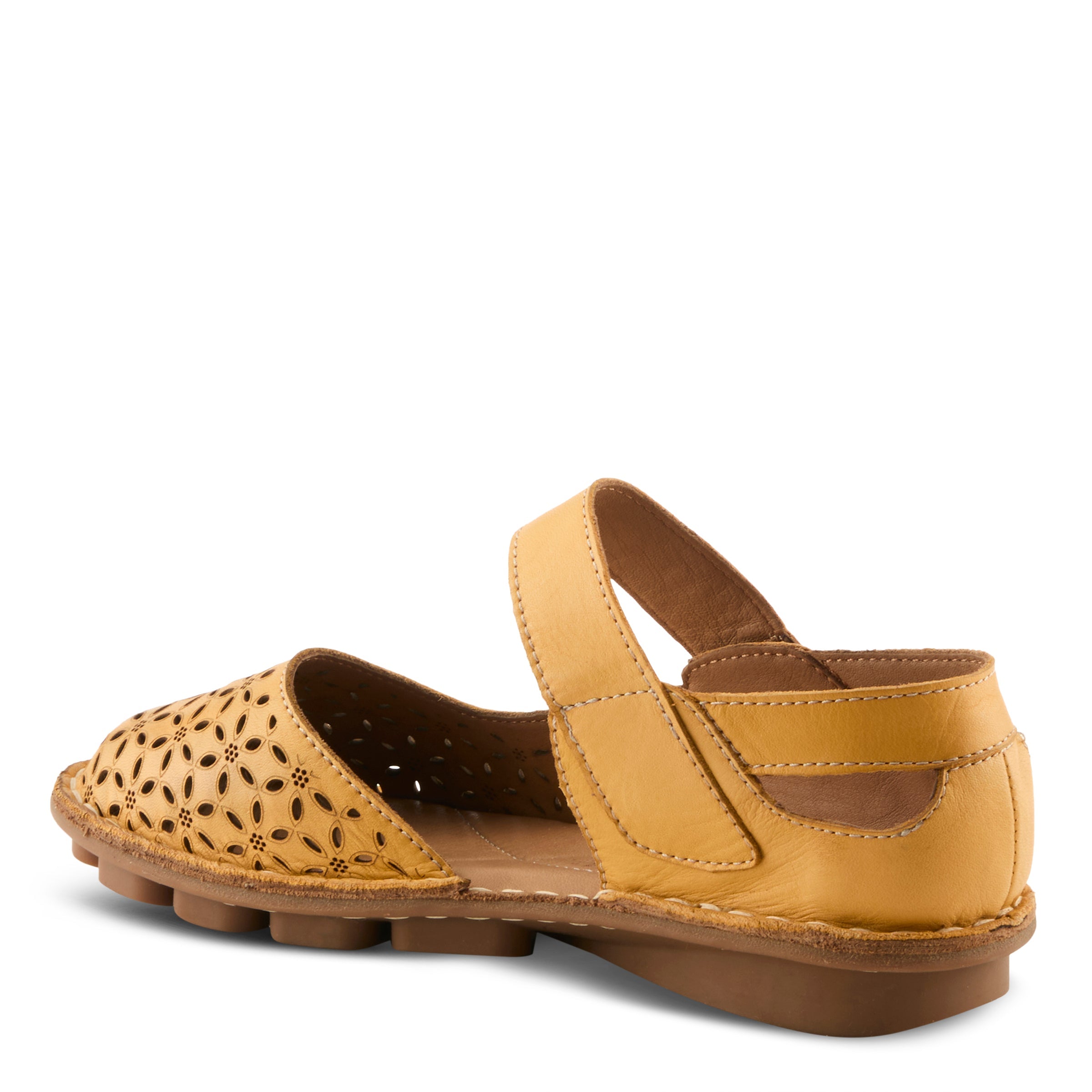 Spring Step SPRING STEP CANOYA SANDALS sandal in mustard with comfortable everyday design