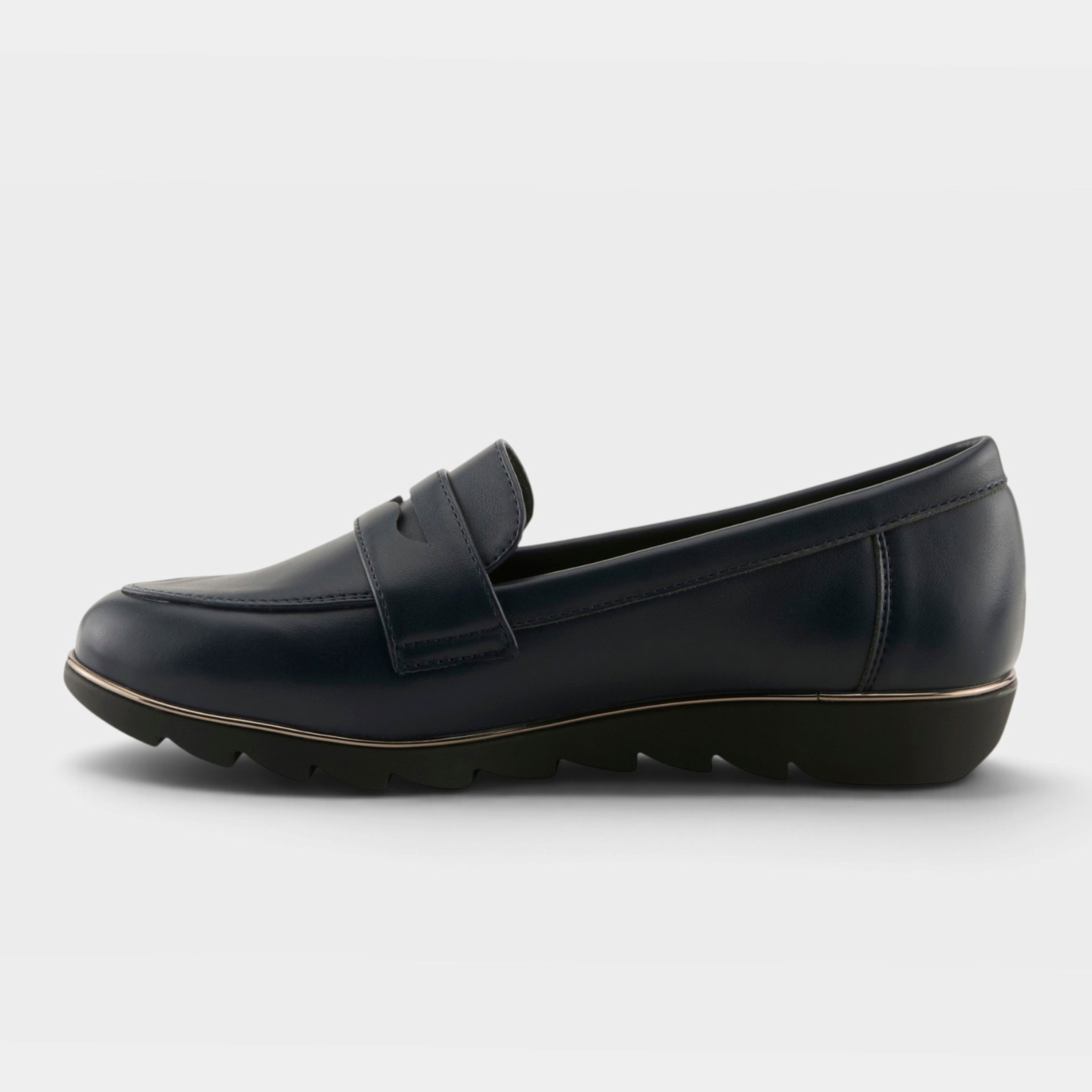 Flexus Cantuta Navy Shoe